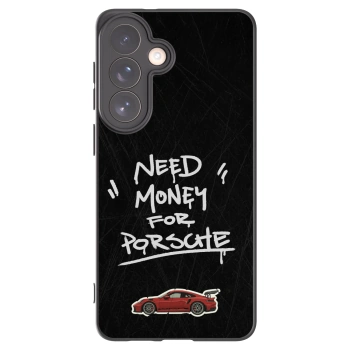 Picasee silikonowe czarne etui na Samsung Galaxy S26+ - Dark Racer