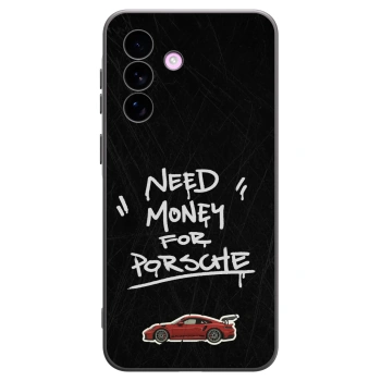 Picasee silikonowe czarne etui na Samsung Galaxy A57 5G - Dark Racer