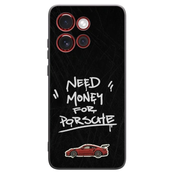 Picasee silikonowe czarne etui na Motorola Edge 60 Neo 5G - Dark Racer