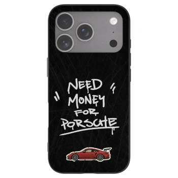 Picasee silikonowe czarne etui na Apple iPhone 18 Pro - Dark Racer