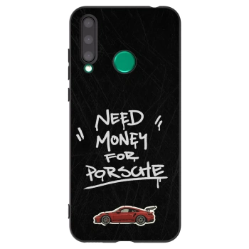 Picasee silikonowe czarne etui na Honor 20 Lite - Dark Racer