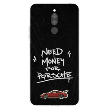 Picasee silikonowe przeźroczyste etui na Xiaomi Redmi 8 - Dark Racer
