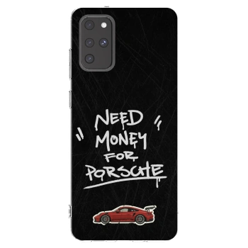 Picasee silikonowe przeźroczyste etui na Samsung Galaxy S20+ G985F - Dark Racer