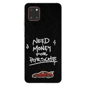 Picasee silikonowe przeźroczyste etui na Samsung Galaxy Note 10 Lite N770F - Dark Racer