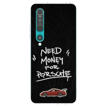Picasee silikonowe przeźroczyste etui na Xiaomi Mi 10 - Dark Racer