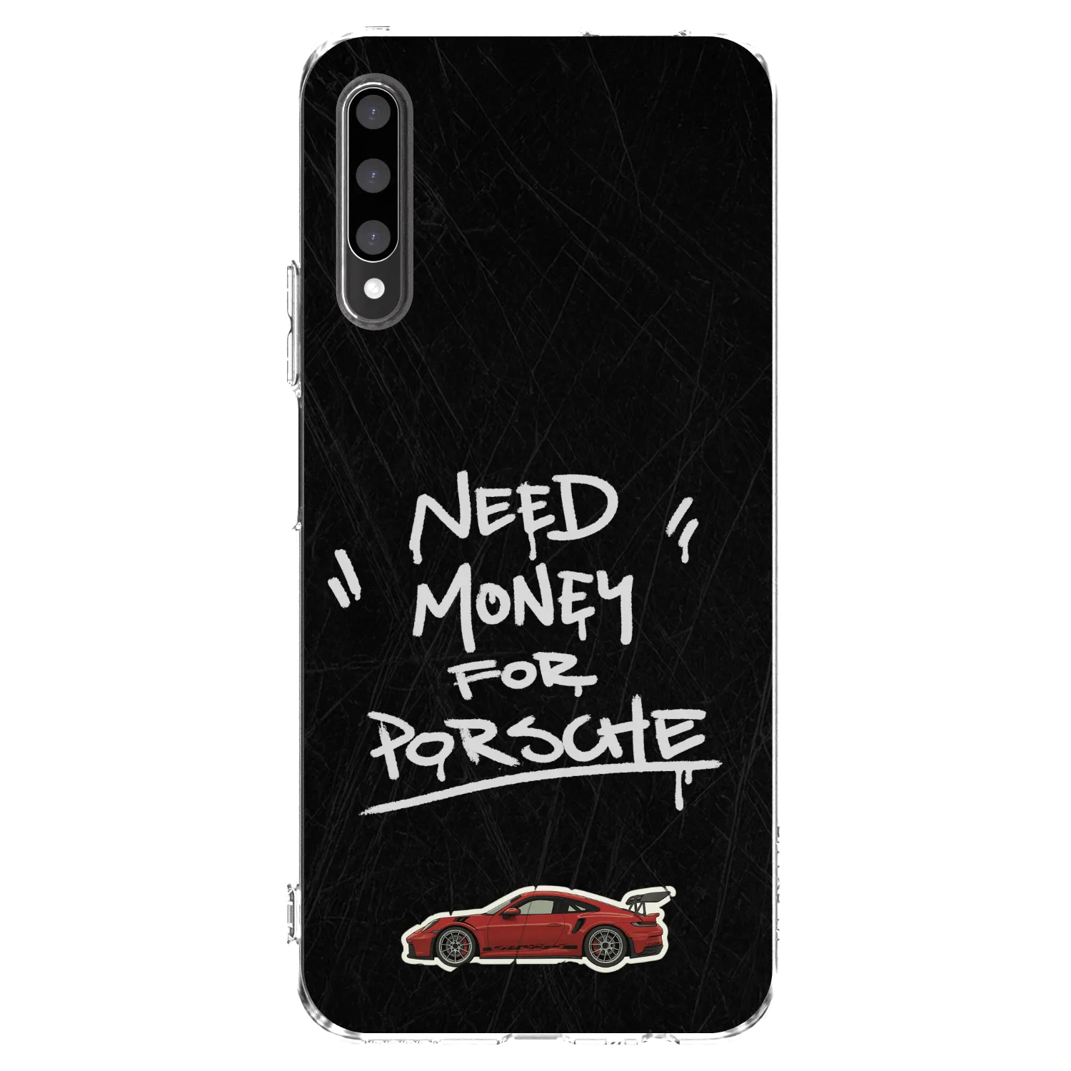 Picasee silikonowe przeźroczyste etui na Honor 9X Pro - Dark Racer