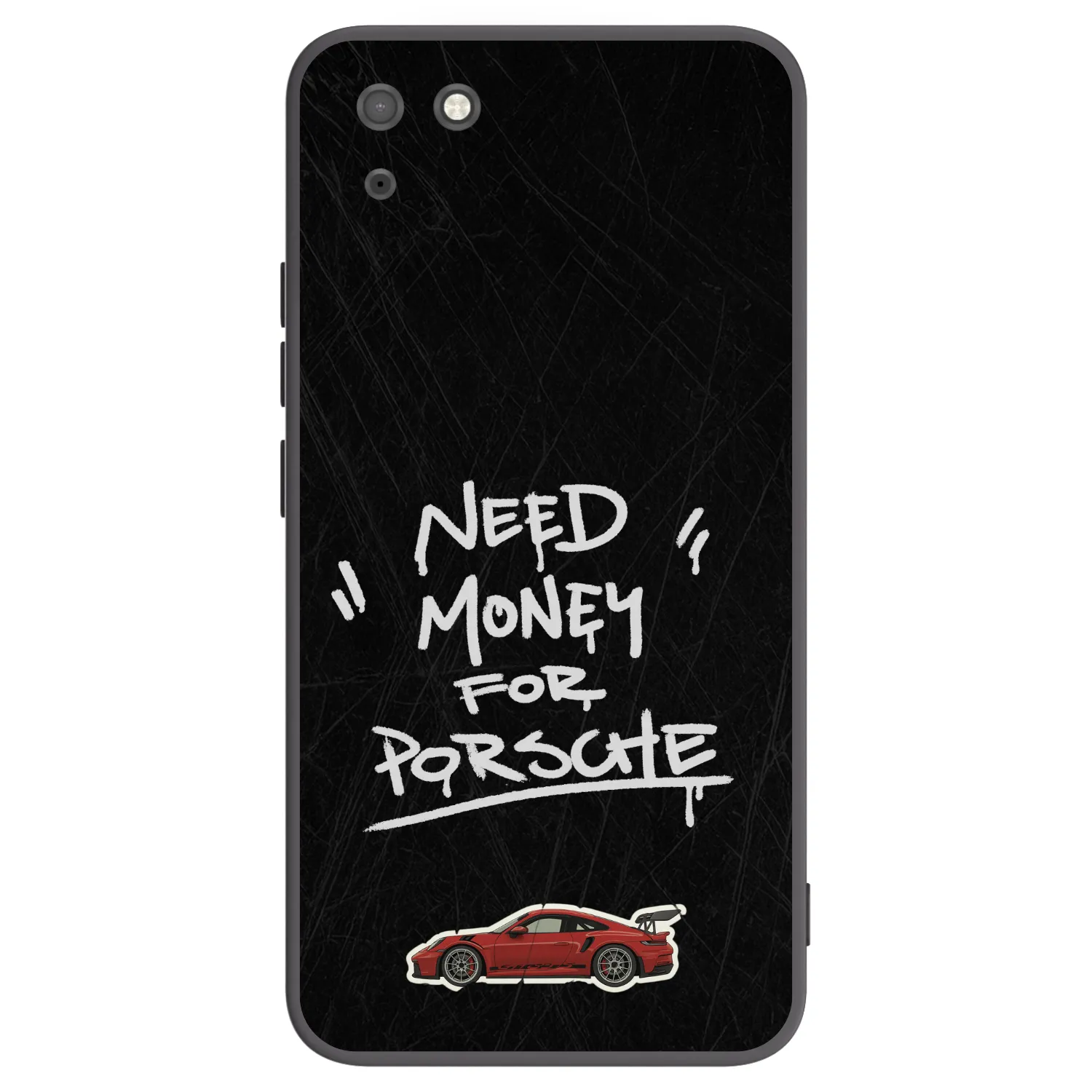 Picasee silikonowe czarne etui na Huawei Y5P - Dark Racer