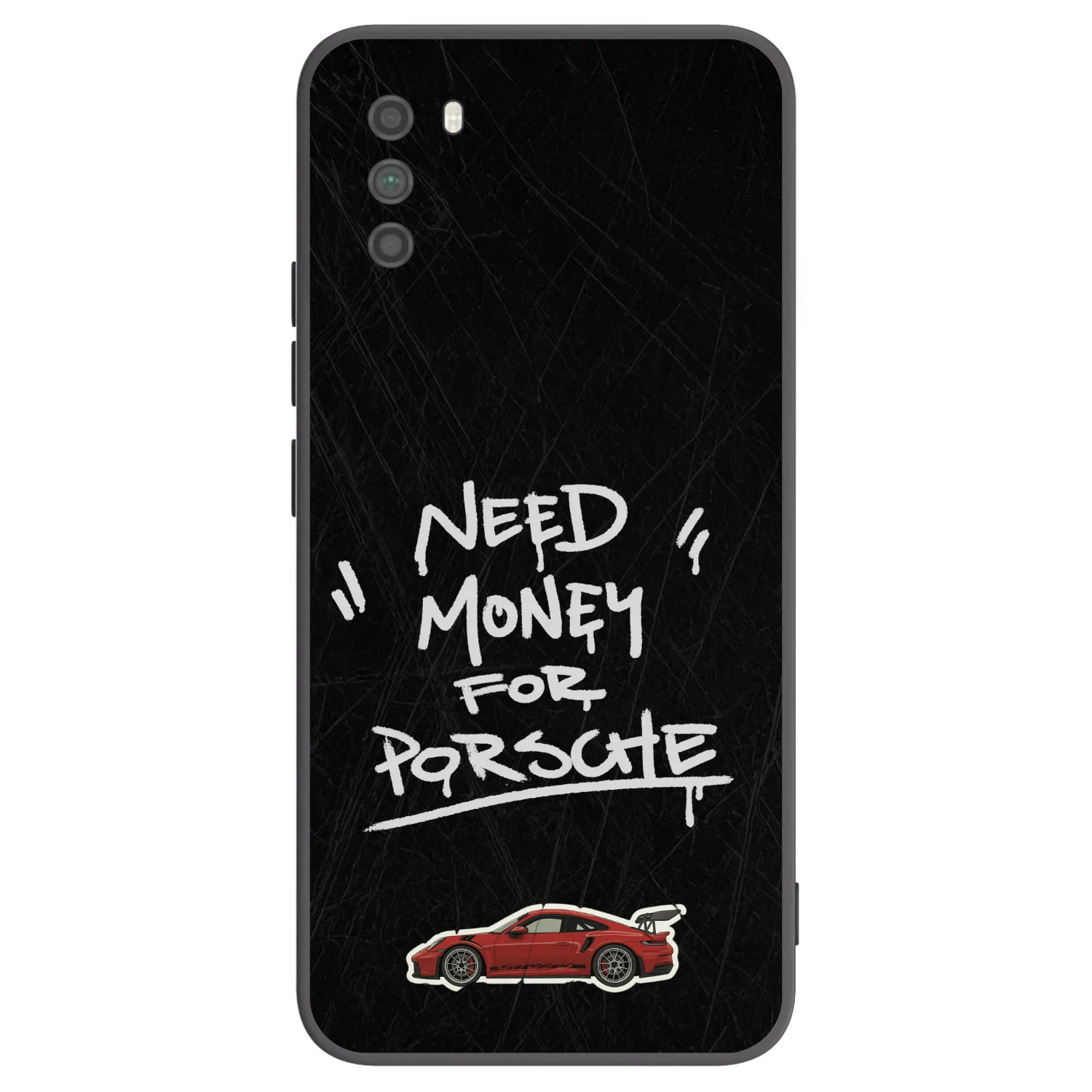Picasee silikonowe czarne etui na Xiaomi Poco M3 - Dark Racer