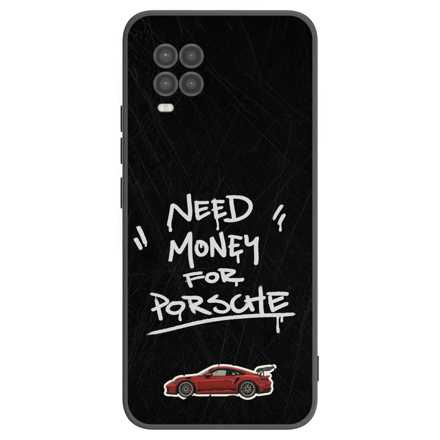 Picasee silikonowe czarne etui na Xiaomi Mi 10 Lite - Dark Racer