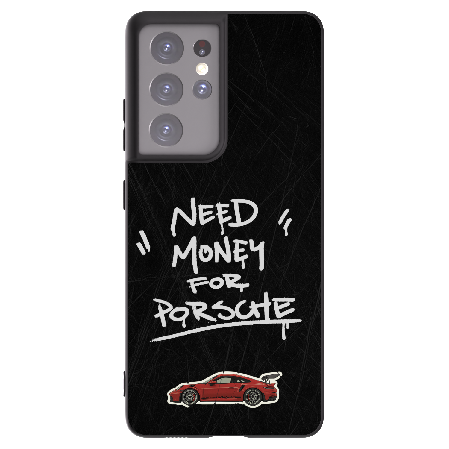 Picasee silikonowe czarne etui na Samsung Galaxy S21 Ultra 5G G998B - Dark Racer