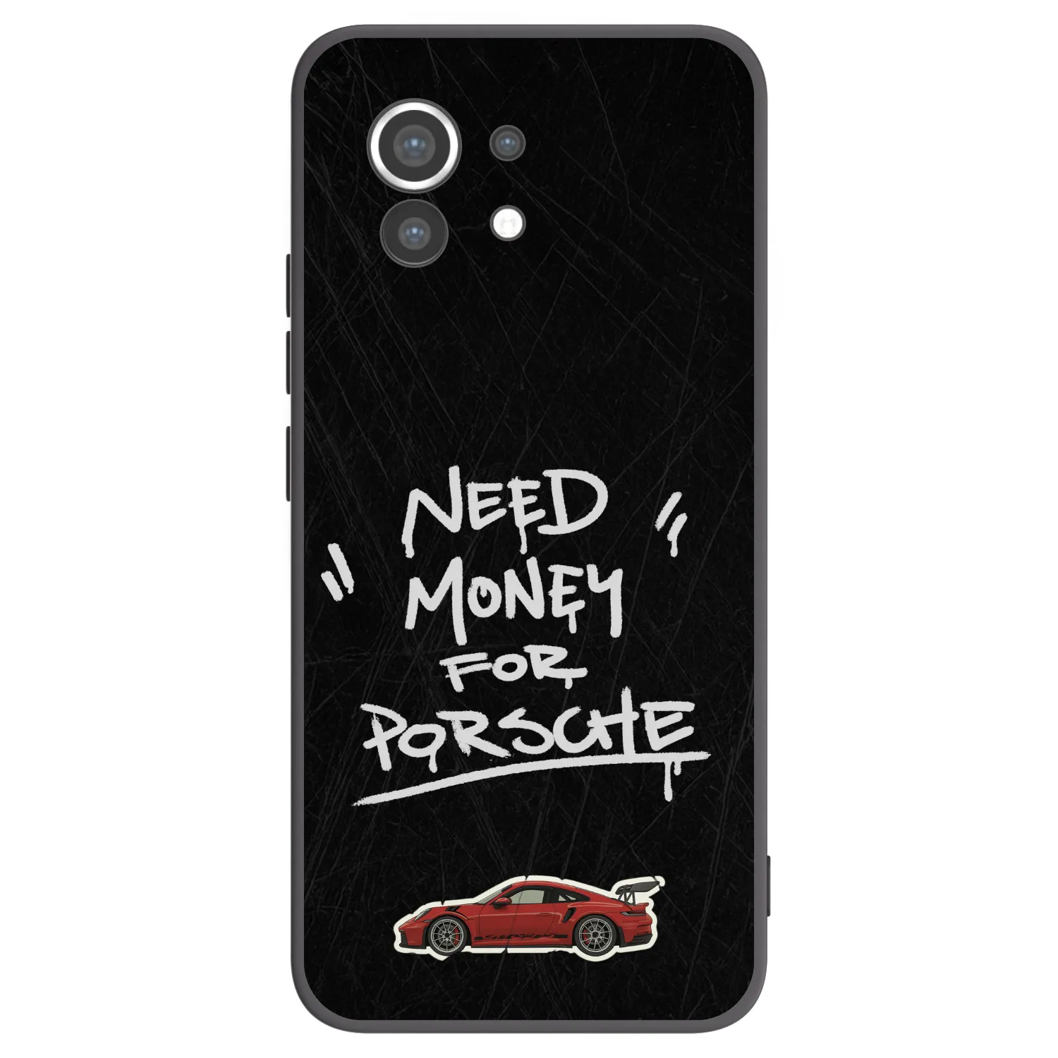 Picasee silikonowe czarne etui na Xiaomi Mi 11 - Dark Racer