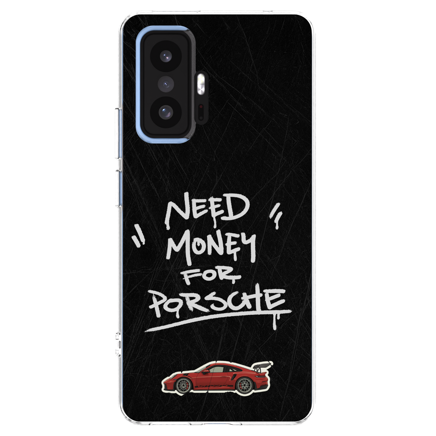 Picasee silikonowe przeźroczyste etui na Xiaomi 11T - Dark Racer