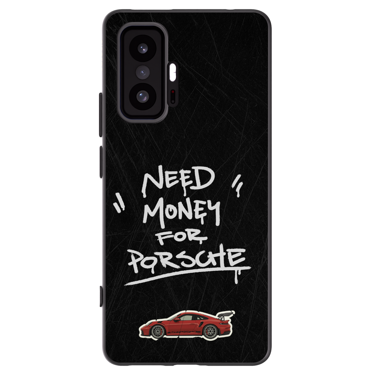 Picasee silikonowe czarne etui na Xiaomi 11T - Dark Racer