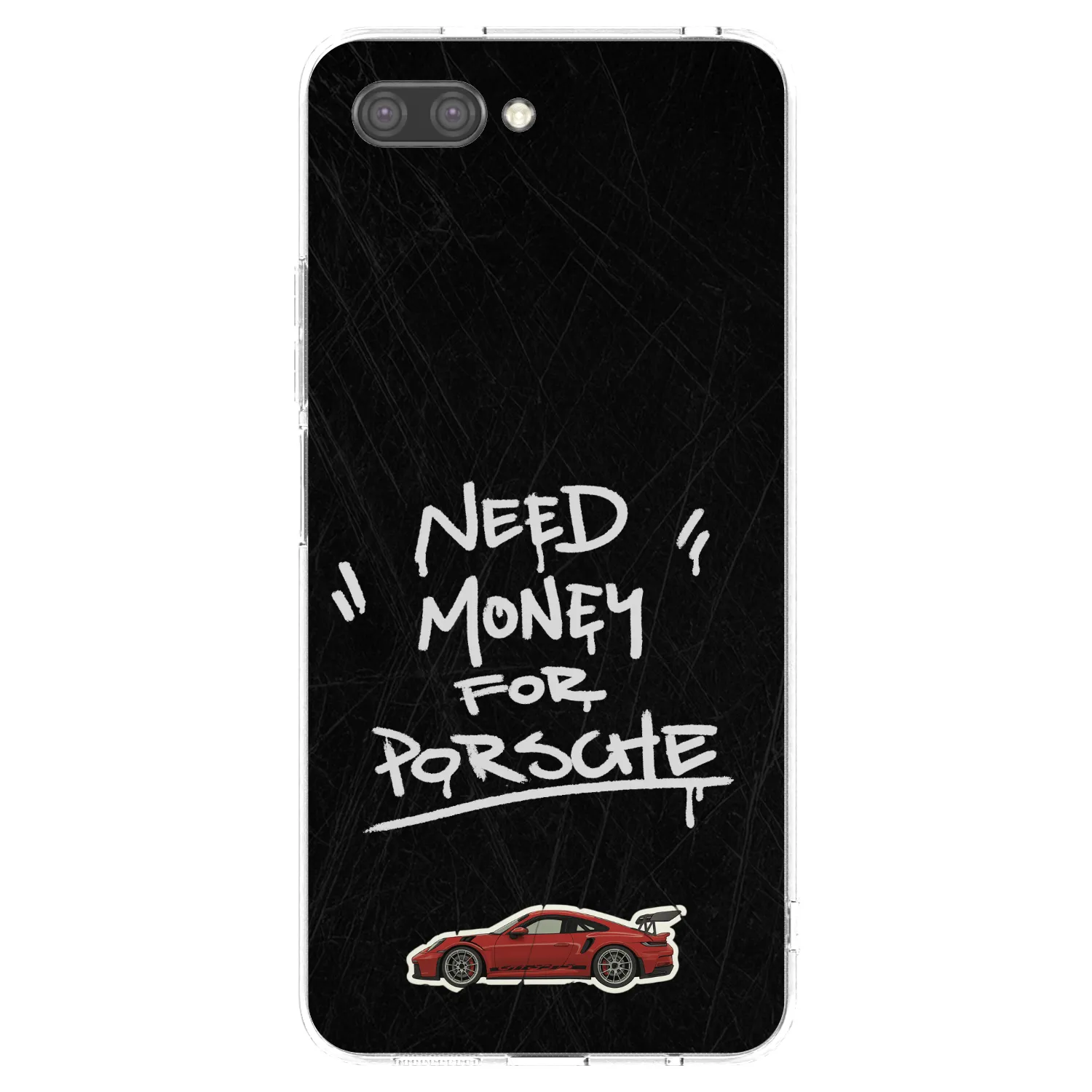 Picasee silikonowe przeźroczyste etui na Honor 10 - Dark Racer