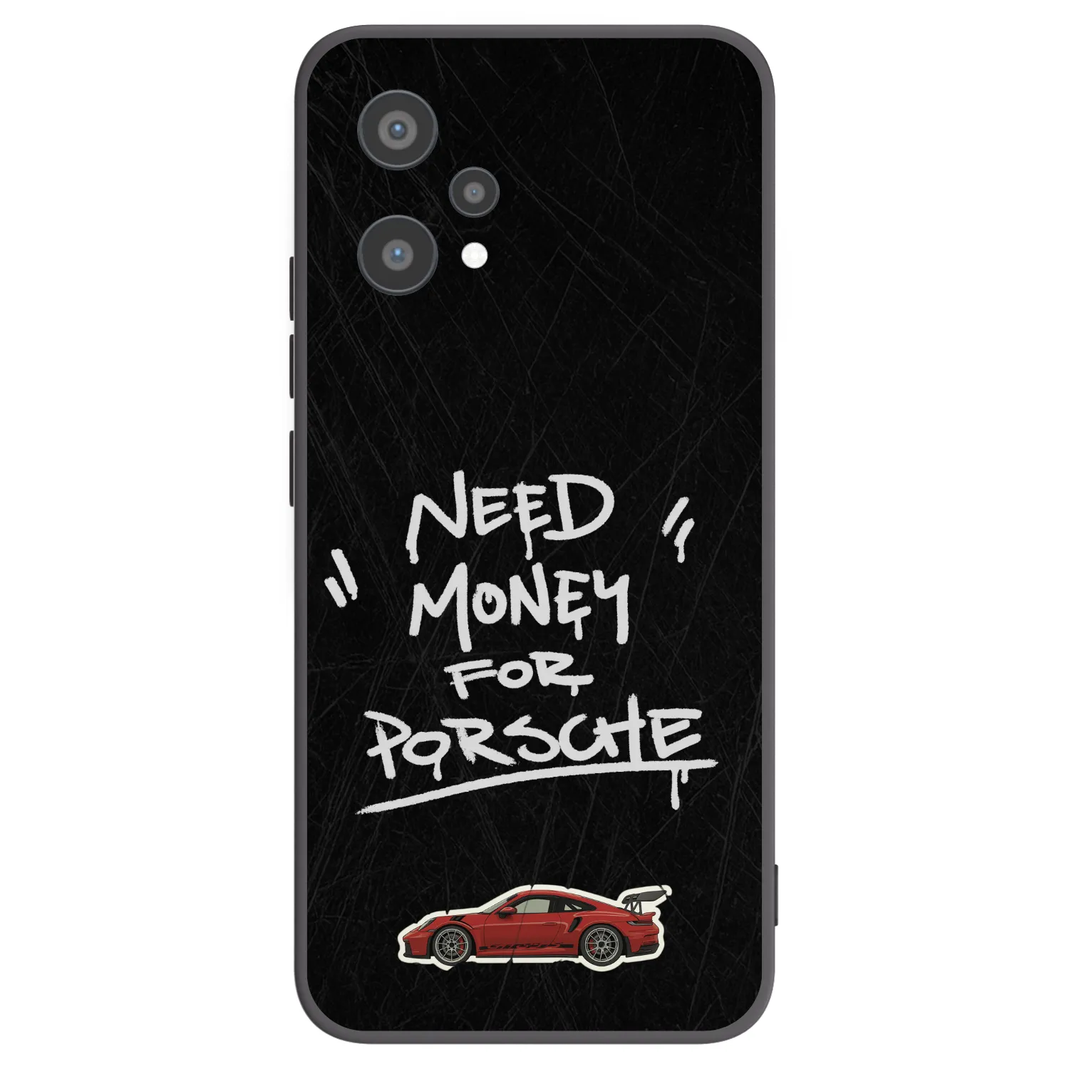 Picasee silikonowe czarne etui na Realme 9 Pro 5G - Dark Racer
