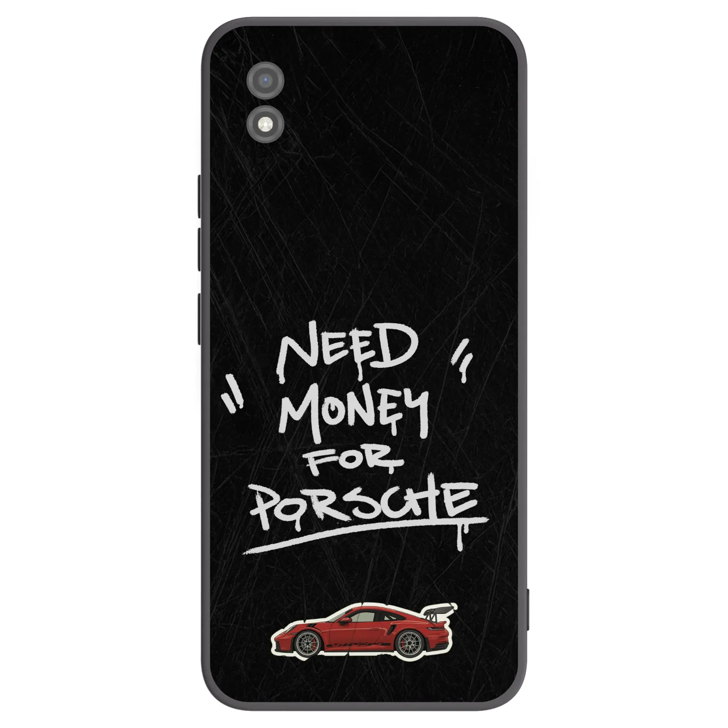 Picasee silikonowe czarne etui na Realme C11 (2021) - Dark Racer