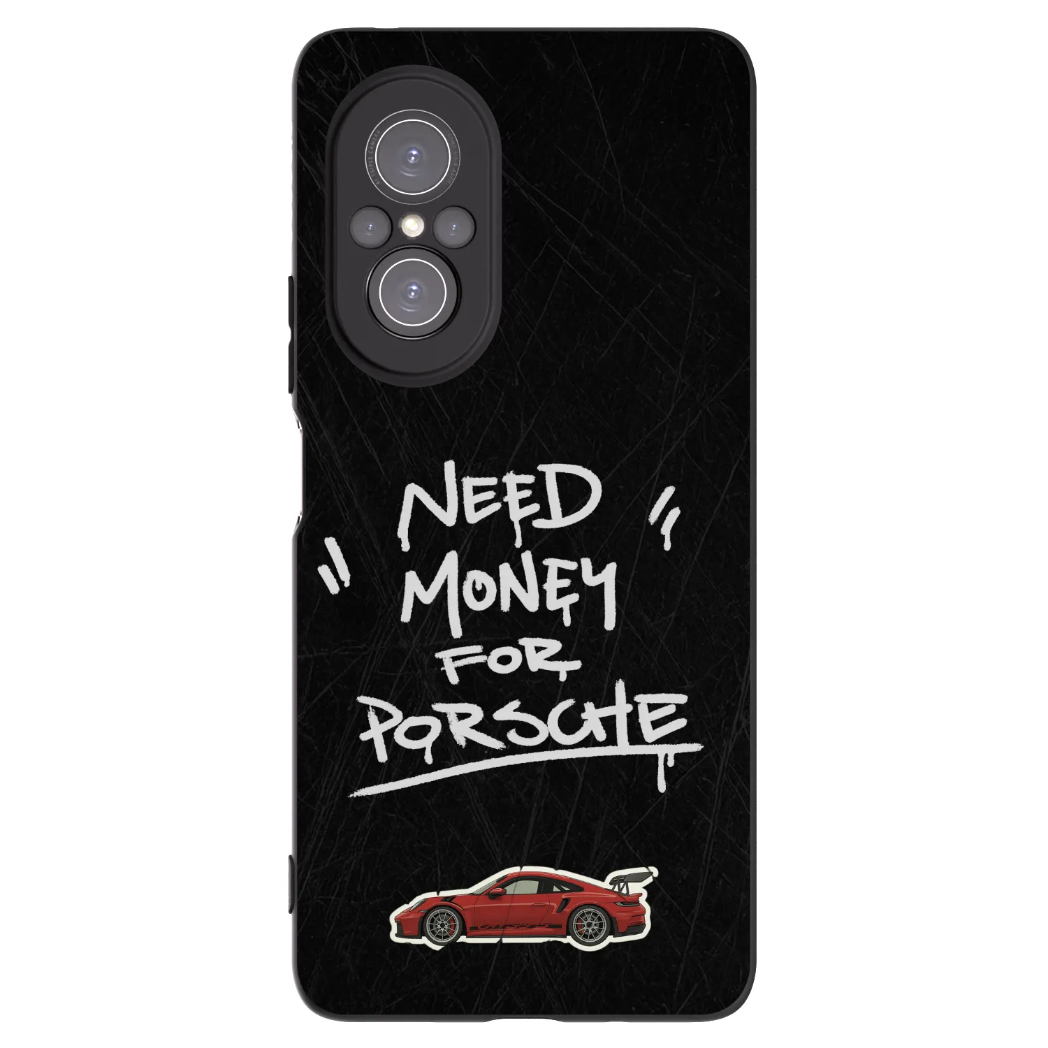 Picasee silikonowe czarne etui na Huawei Nova 9 SE - Dark Racer