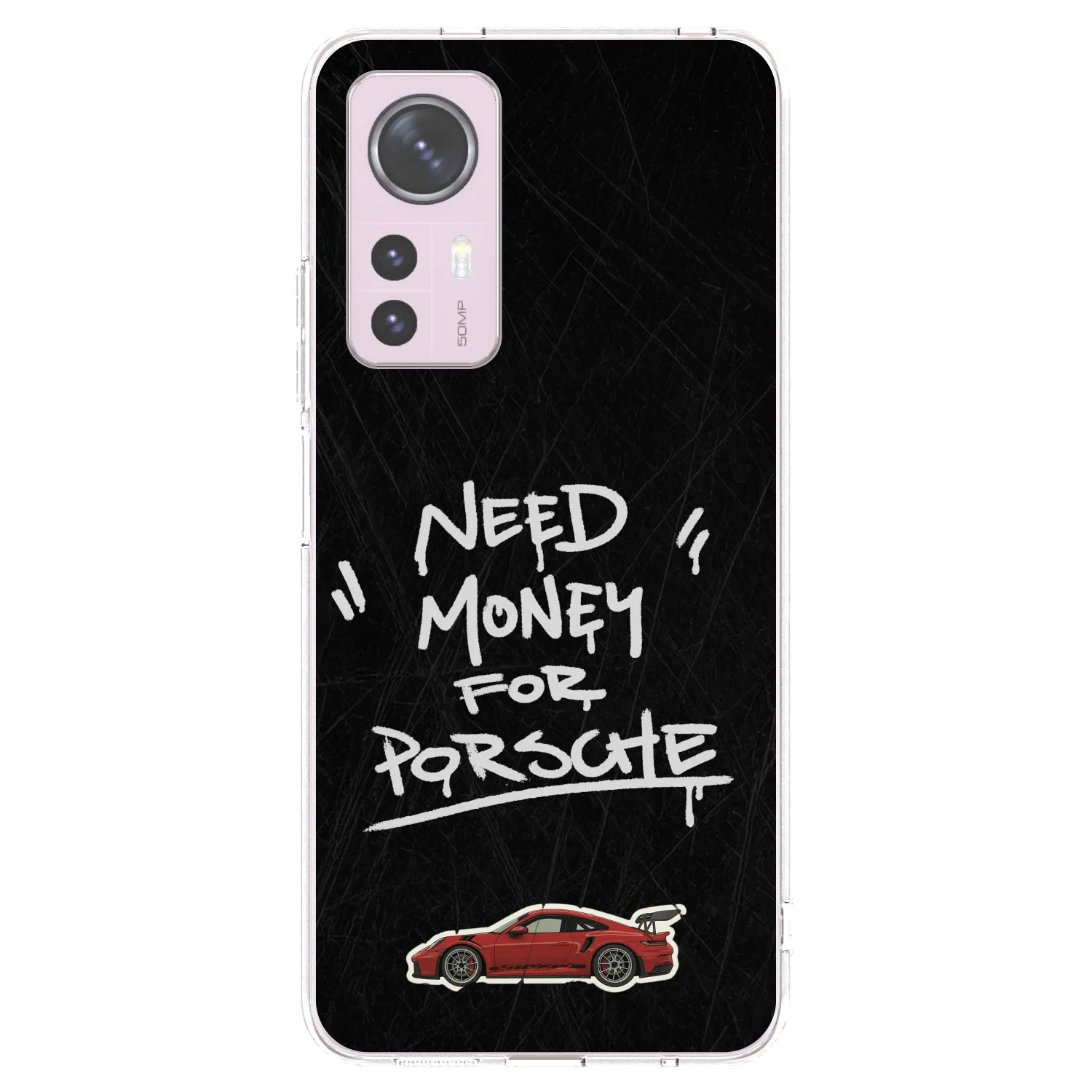 Picasee silikonowe przeźroczyste etui na Xiaomi 12 - Dark Racer