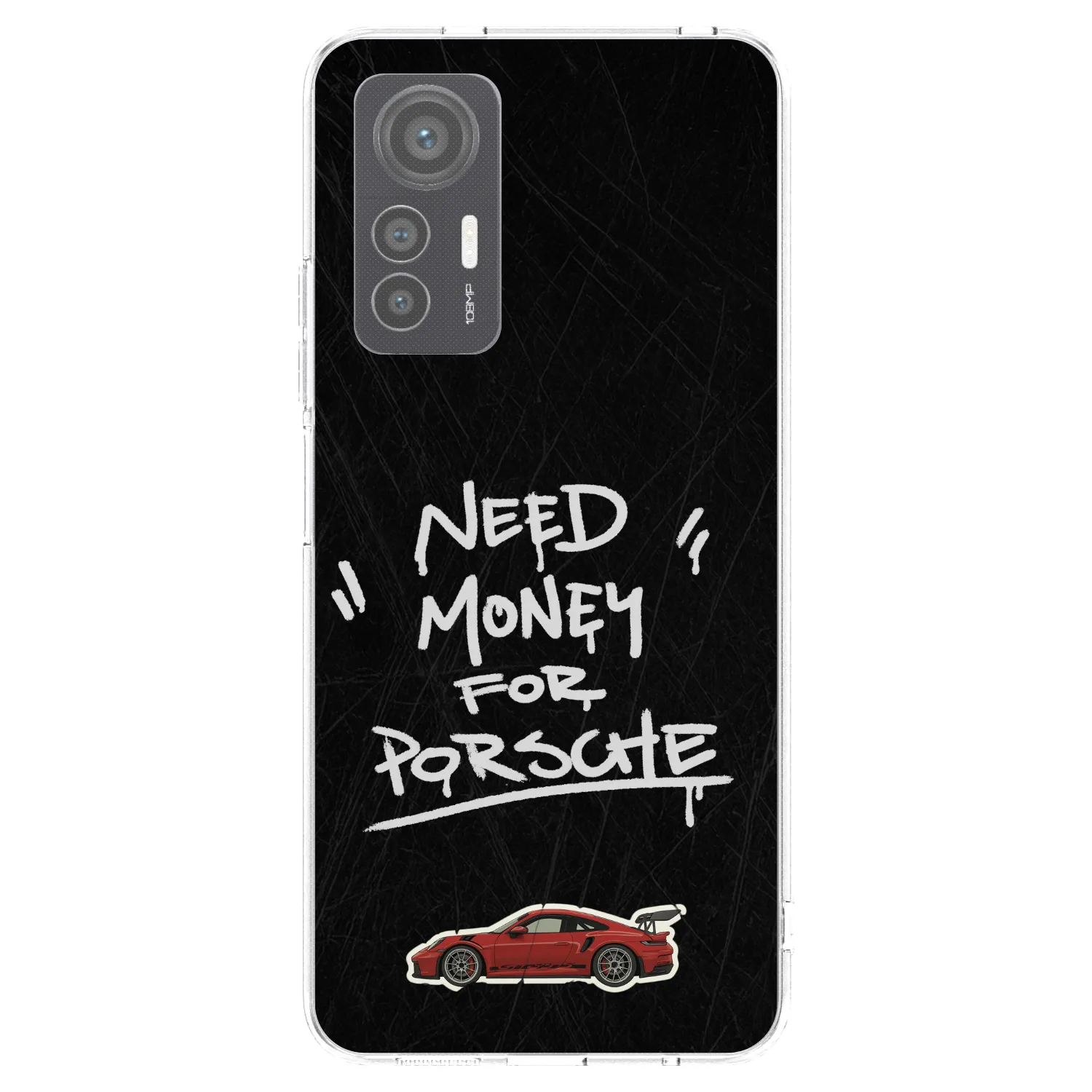 Picasee silikonowe przeźroczyste etui na Xiaomi 12 Lite - Dark Racer