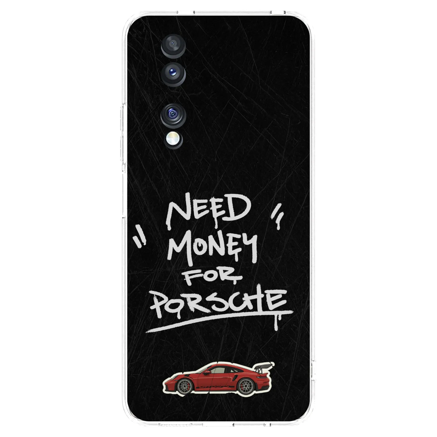 Picasee silikonowe przeźroczyste etui na Honor 70 - Dark Racer