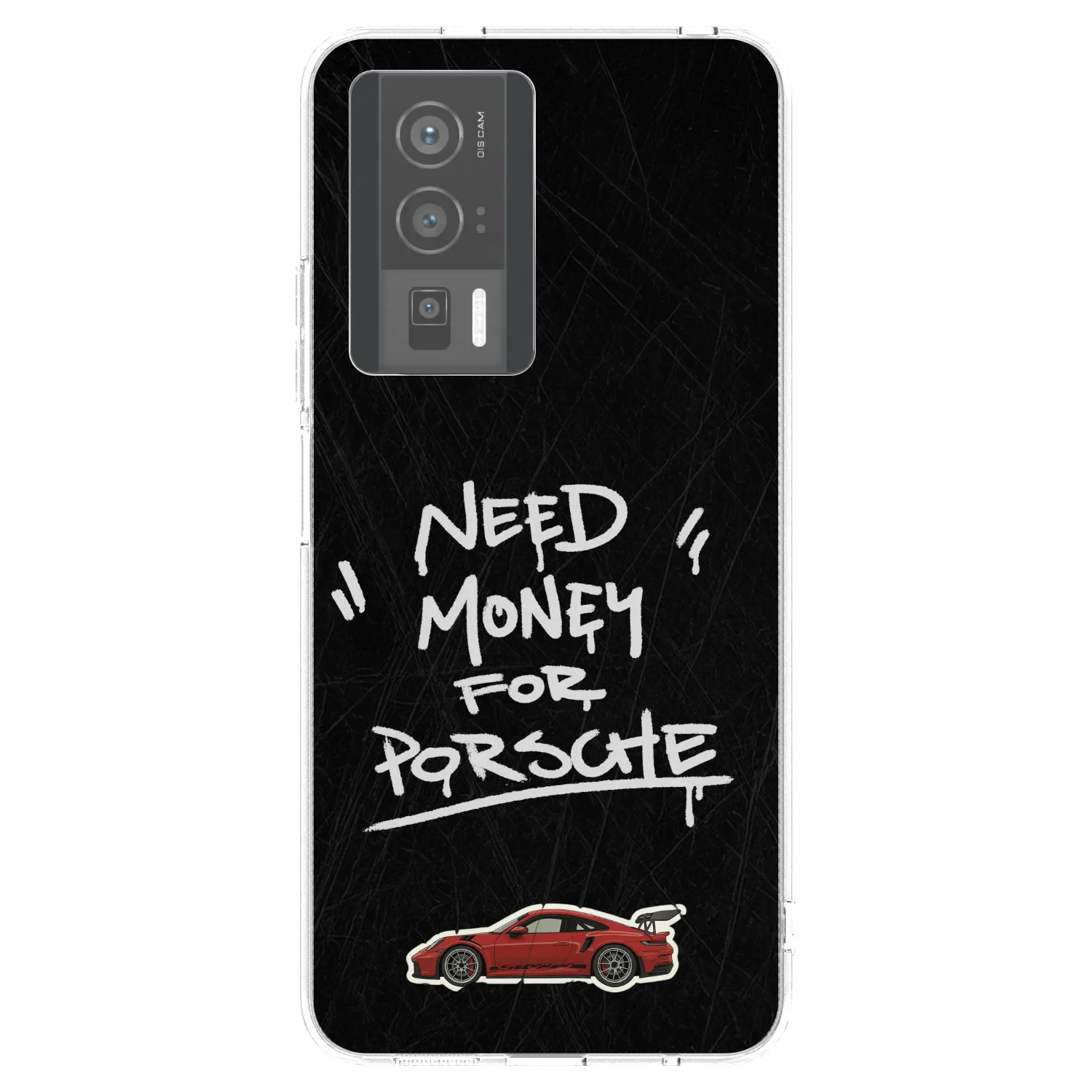 Picasee silikonowe przeźroczyste etui na Xiaomi Poco F5 Pro 5G - Dark Racer