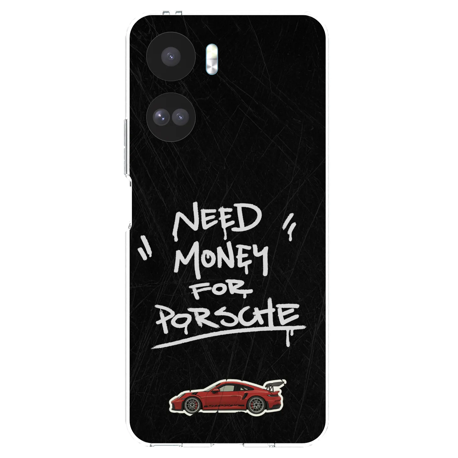 Picasee silikonowe przeźroczyste etui na Honor 90 Lite 5G - Dark Racer