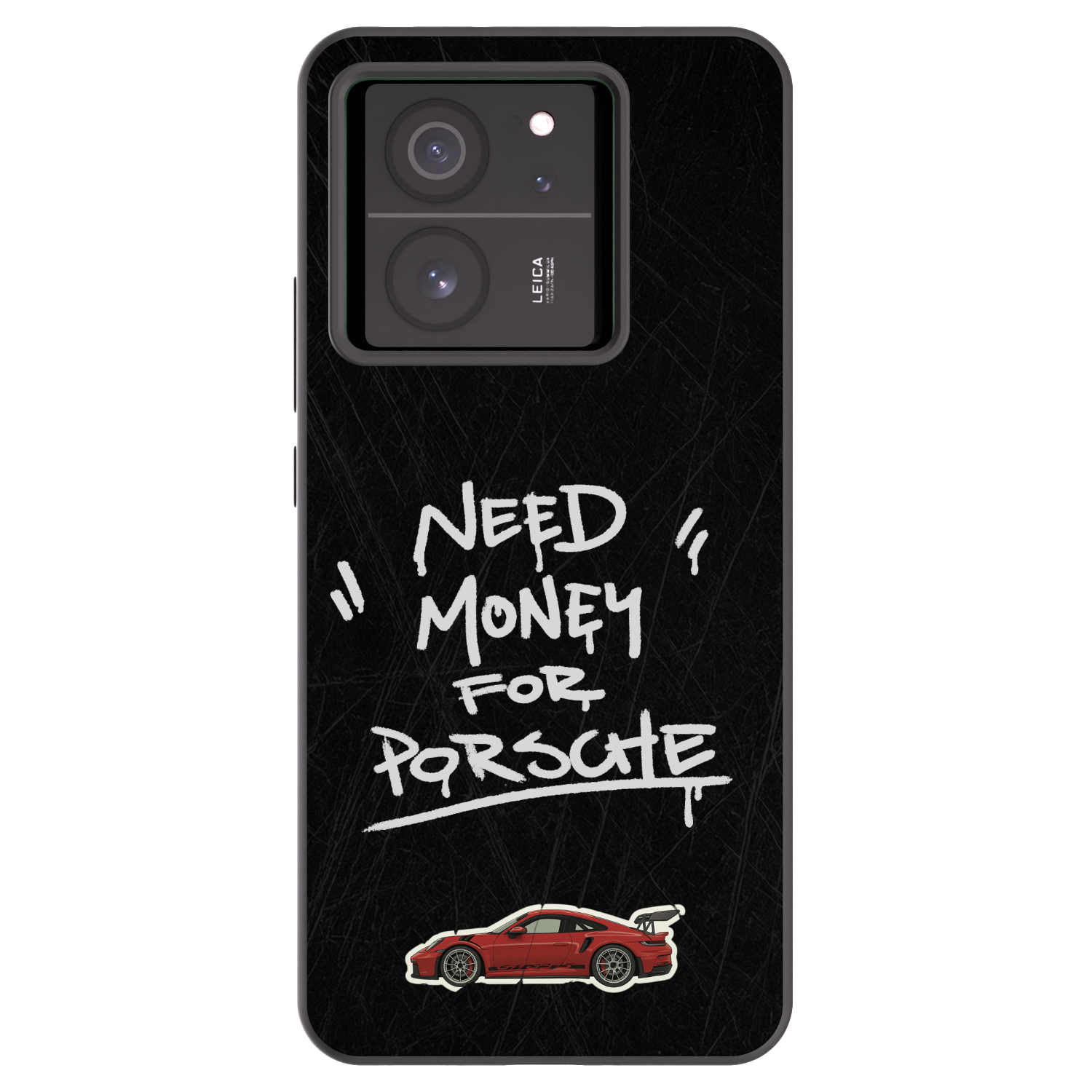 Picasee silikonowe czarne etui na Xiaomi 13T - Dark Racer