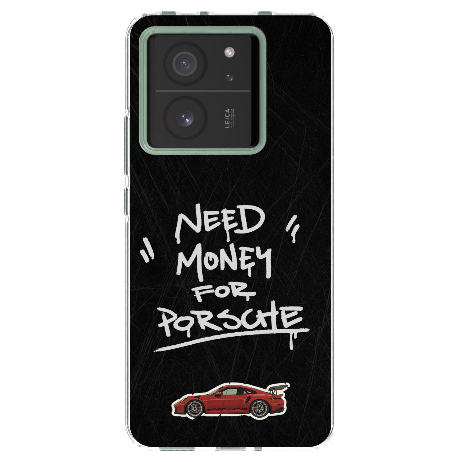 Picasee silikonowe przeźroczyste etui na Xiaomi 13T - Dark Racer