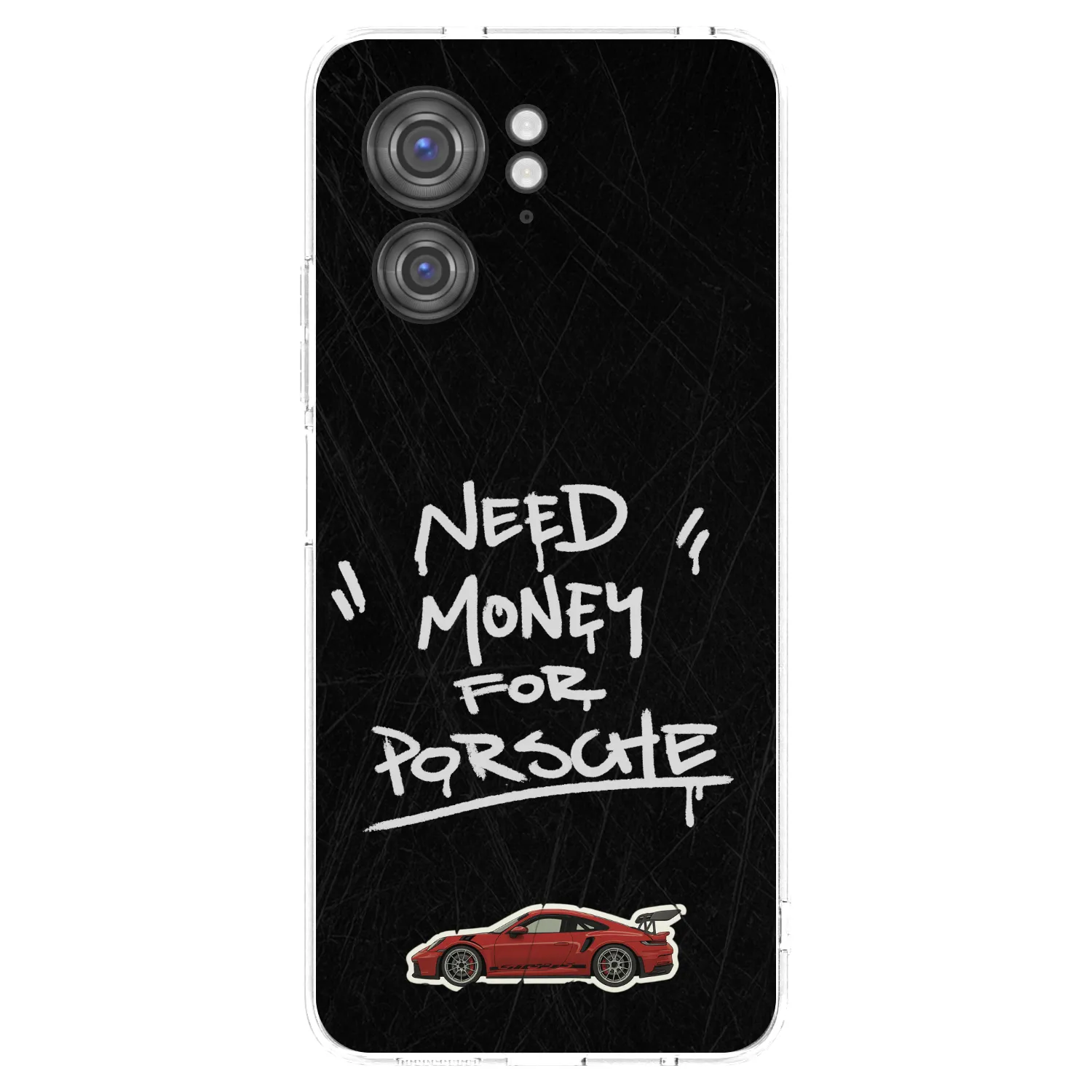 Picasee silikonowe przeźroczyste etui na Motorola Edge 40 - Dark Racer