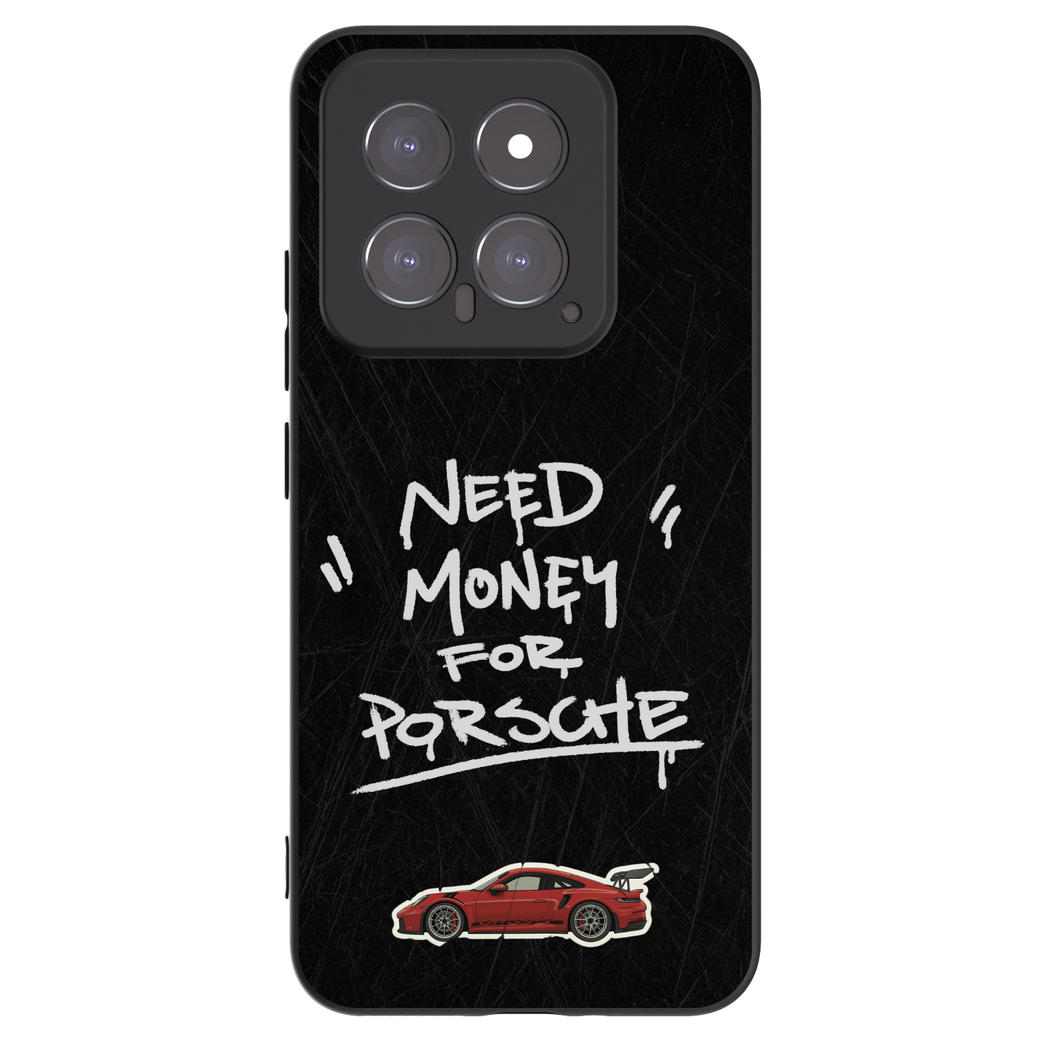 Picasee silikonowe czarne etui na Xiaomi 14 - Dark Racer