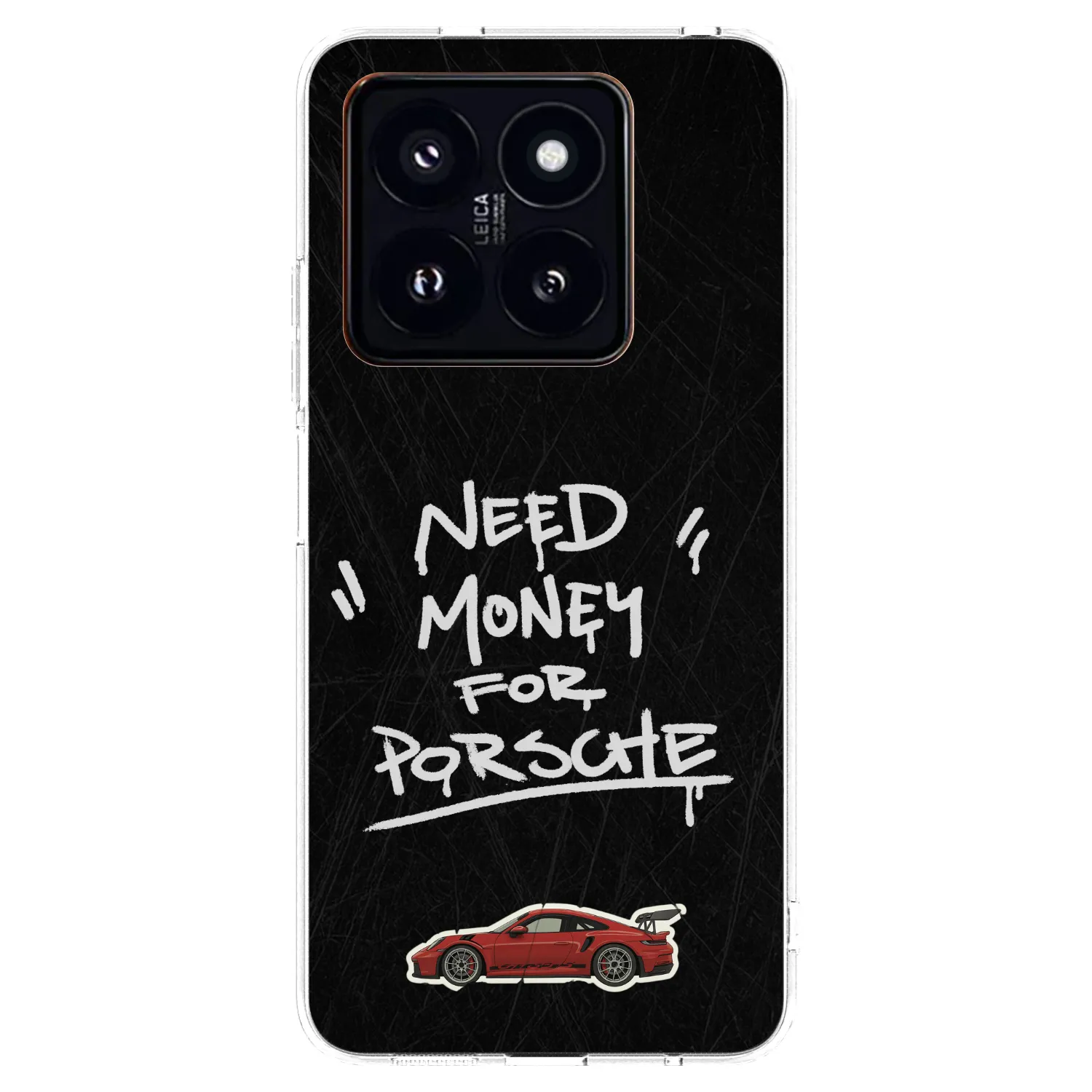 Picasee silikonowe przeźroczyste etui na Xiaomi 14 Pro - Dark Racer