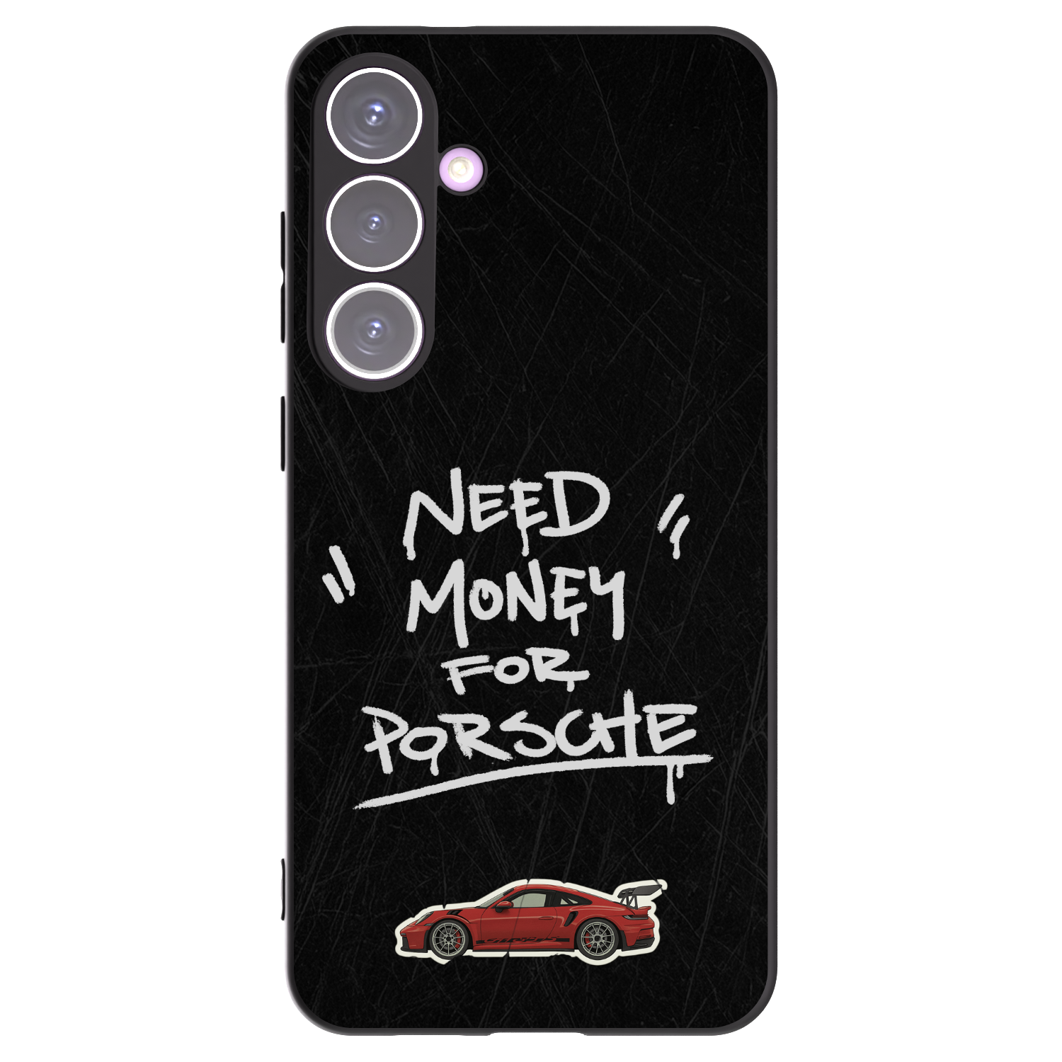 Picasee silikonowe czarne etui na Samsung Galaxy S24+ S926B 5G - Dark Racer