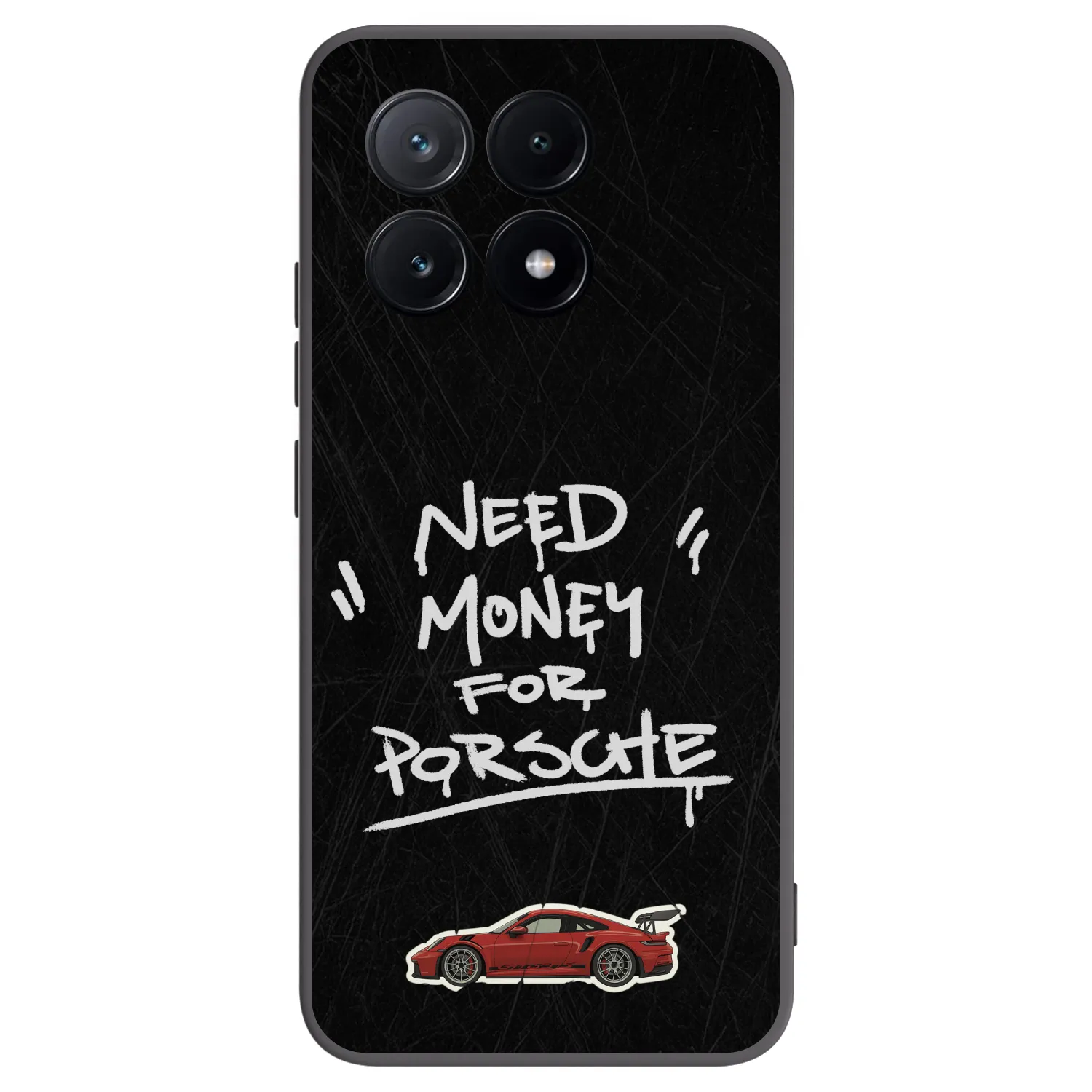 Picasee silikonowe czarne etui na Xiaomi Poco X6 Pro - Dark Racer