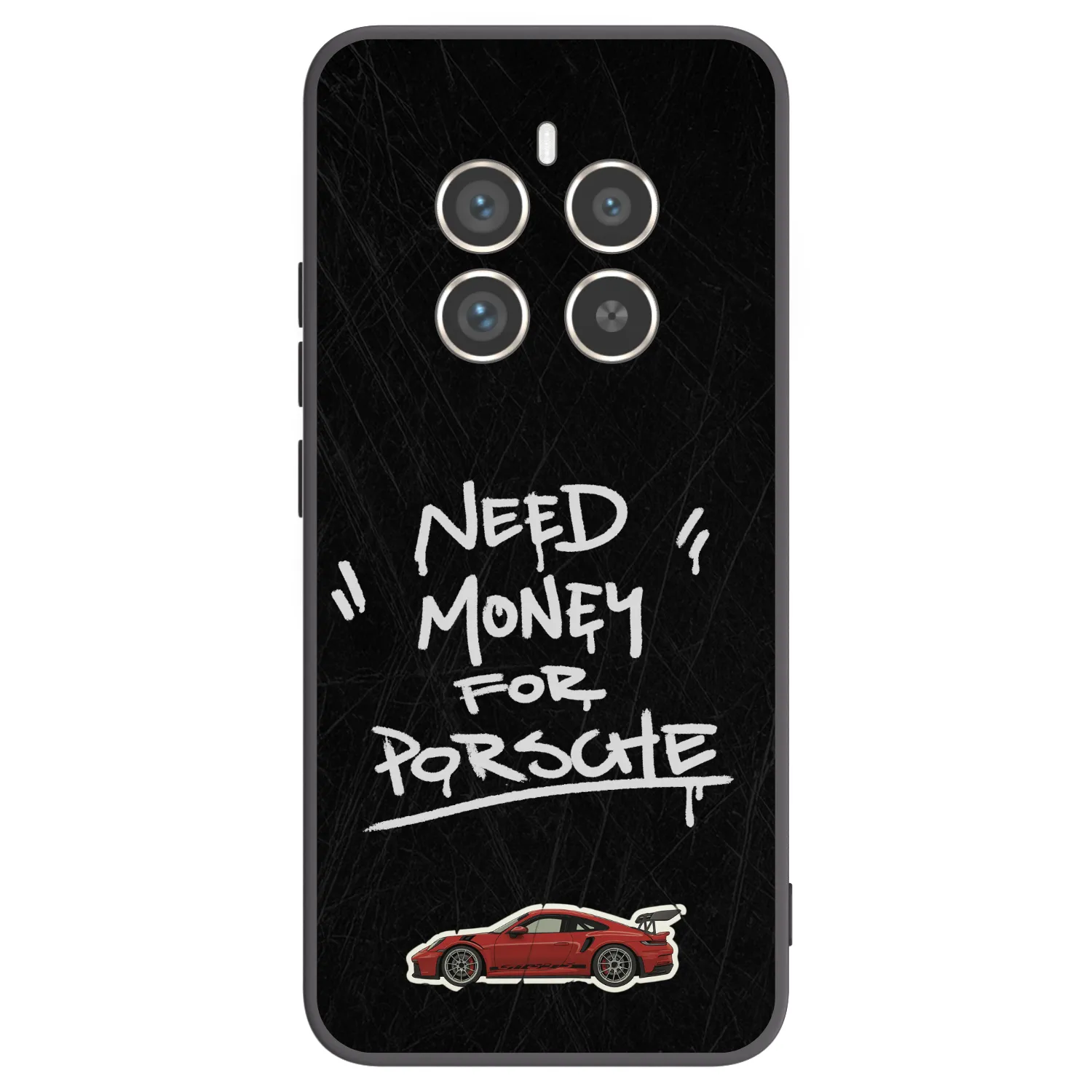 Picasee silikonowe czarne etui na Realme 12 Pro 5G - Dark Racer