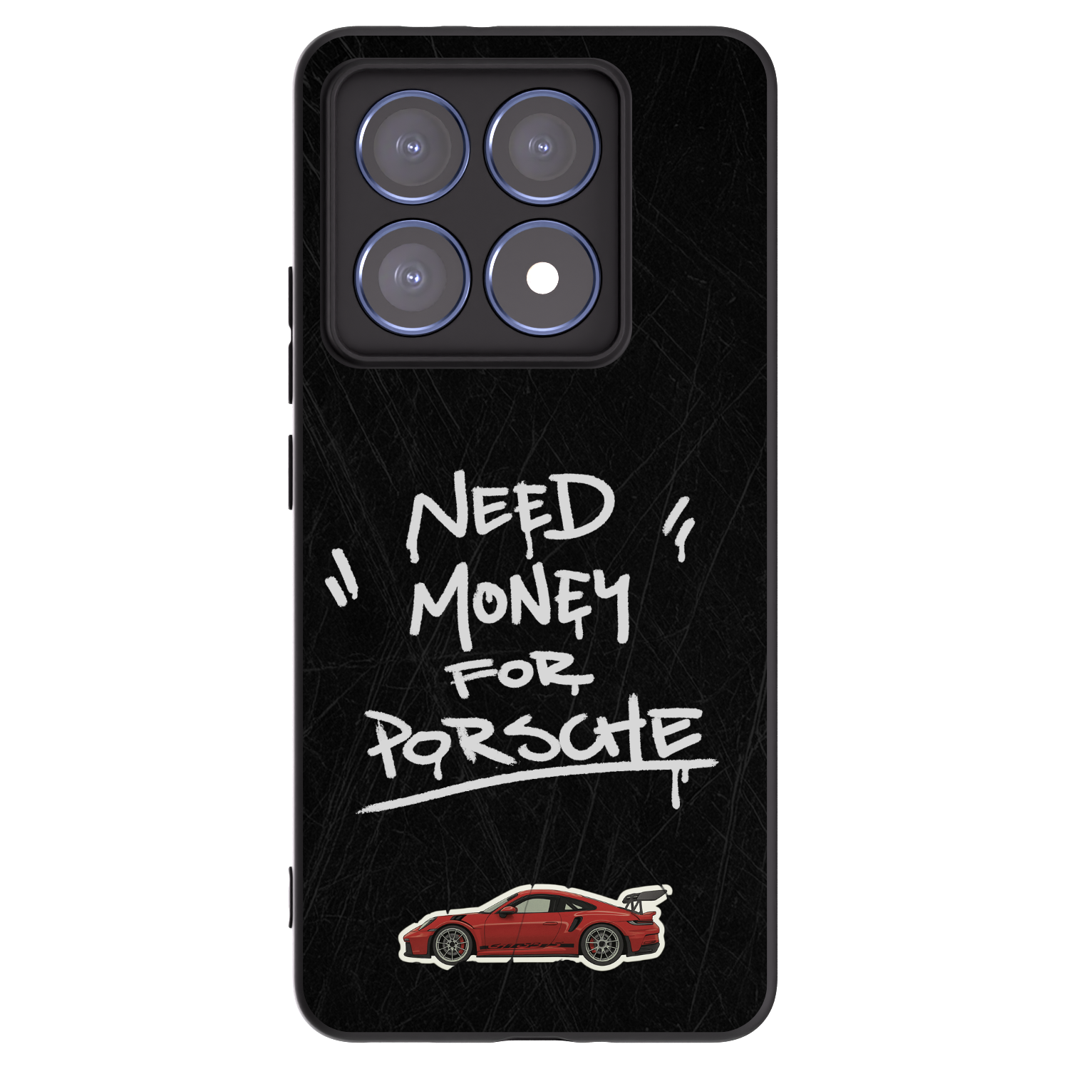 Picasee silikonowe czarne etui na Xiaomi 14T Pro - Dark Racer