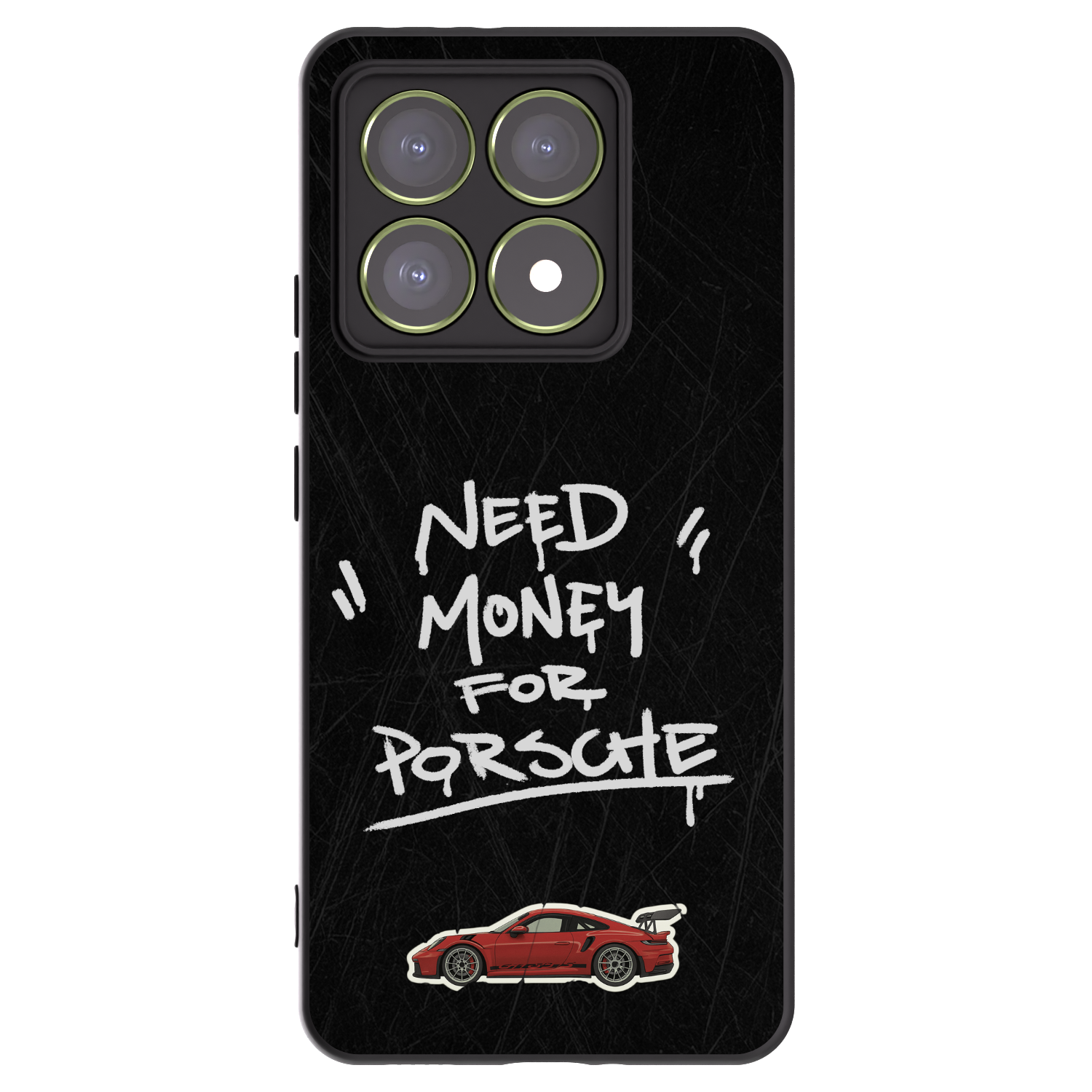 Picasee silikonowe czarne etui na Xiaomi 14T - Dark Racer