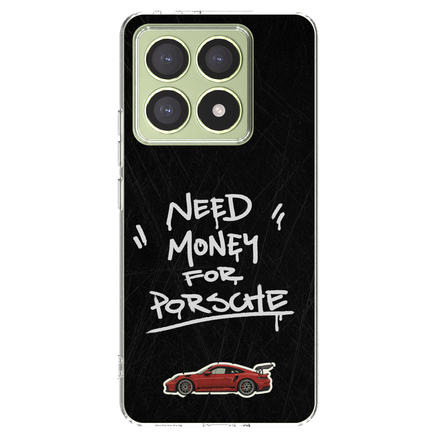 Picasee silikonowe przeźroczyste etui na Xiaomi 14T - Dark Racer