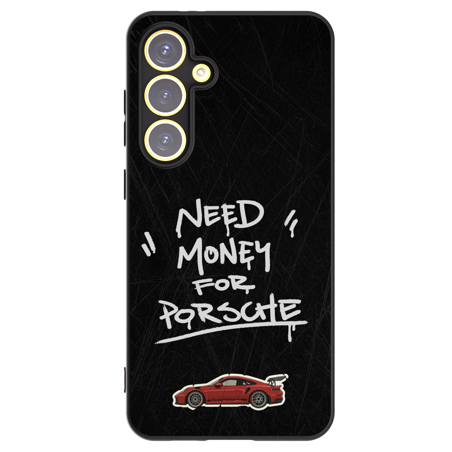 Picasee silikonowe czarne etui na Samsung Galaxy S24 FE S721B - Dark Racer
