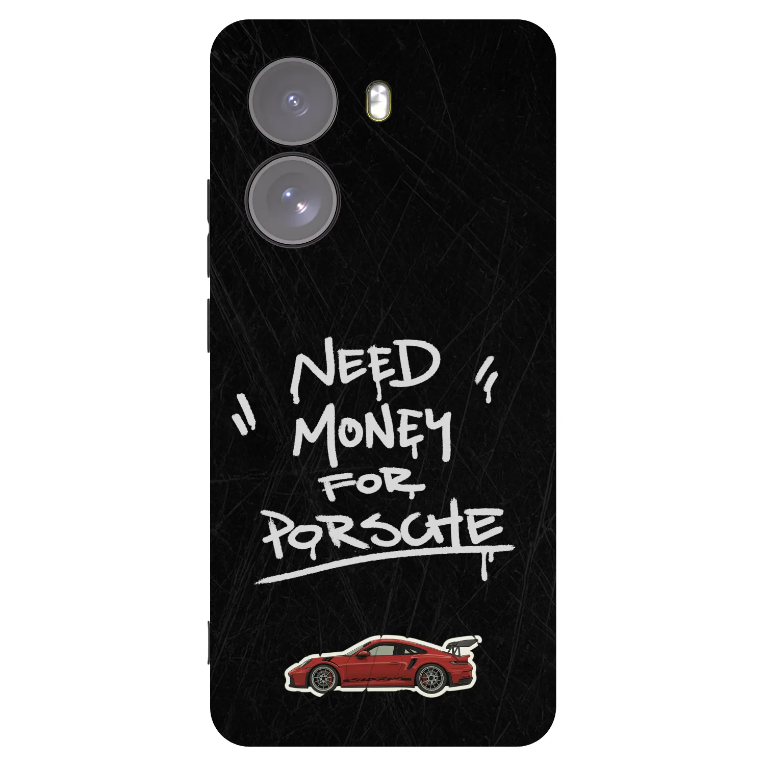 Picasee silikonowe czarne etui na Xiaomi Poco X7 - Dark Racer
