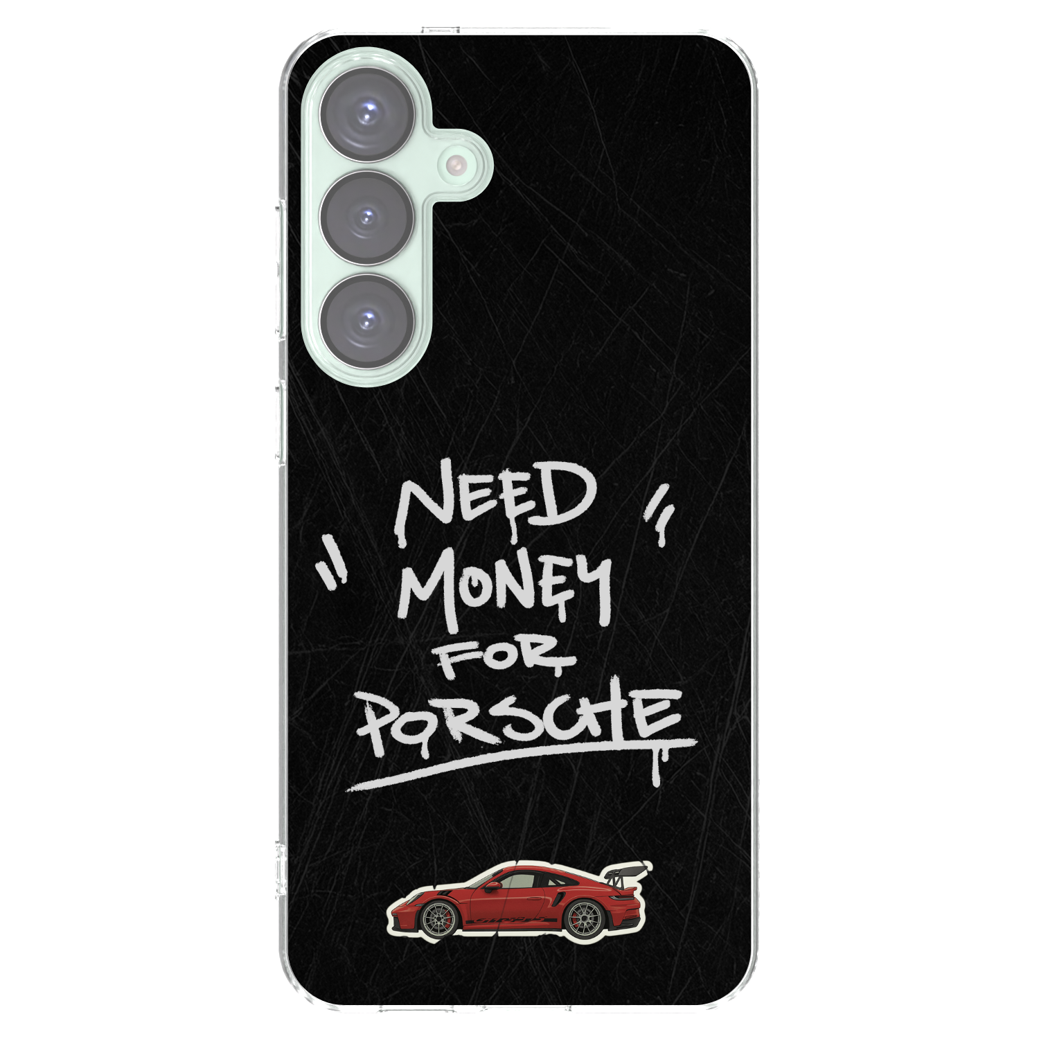 Picasee silikonowe przeźroczyste etui na Samsung Galaxy S25+ 5G - Dark Racer