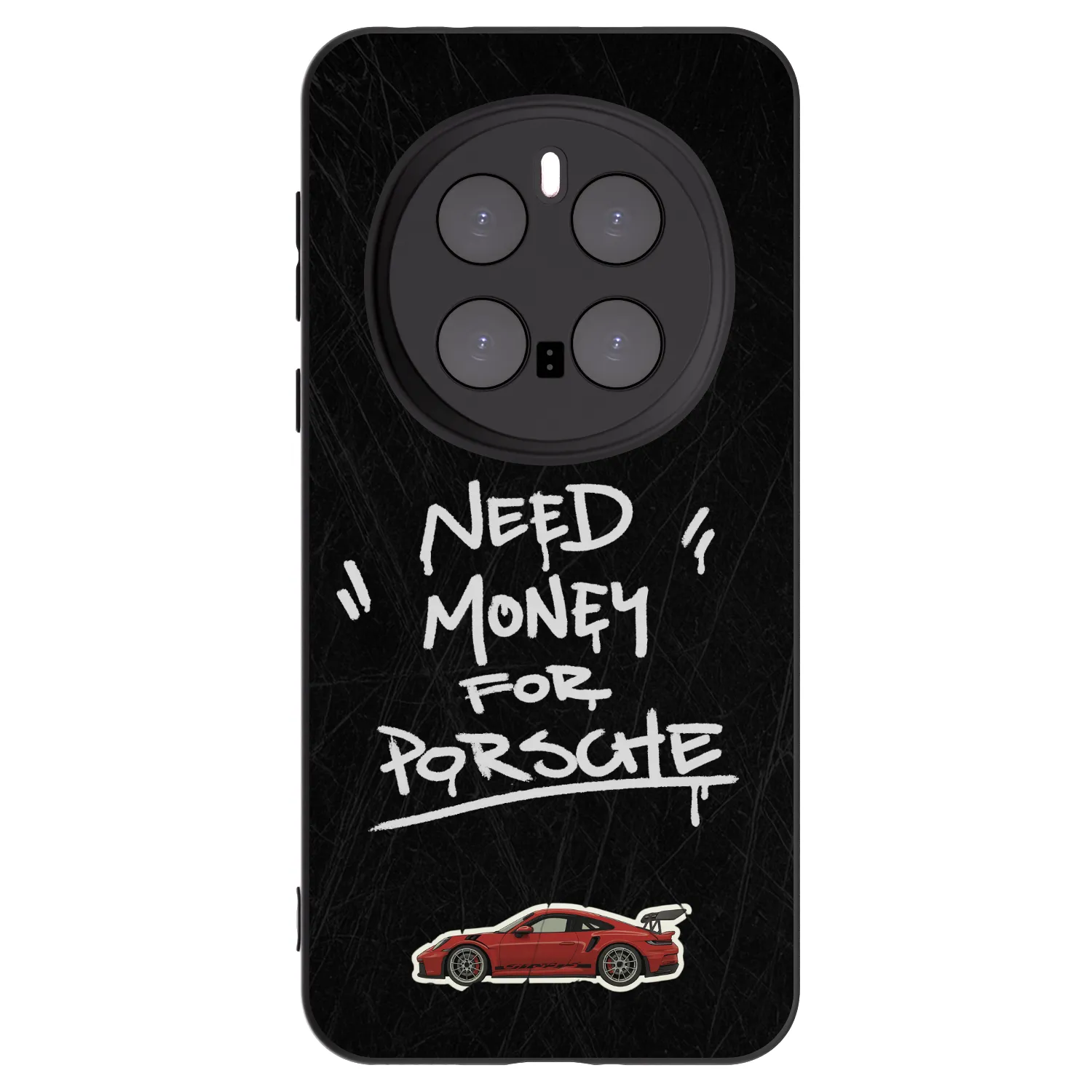 Picasee silikonowe czarne etui na Honor Magic7 Pro 5G - Dark Racer