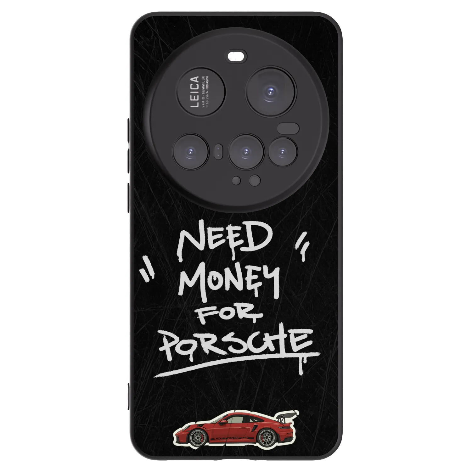 Picasee silikonowe czarne etui na Xiaomi 15 Ultra - Dark Racer