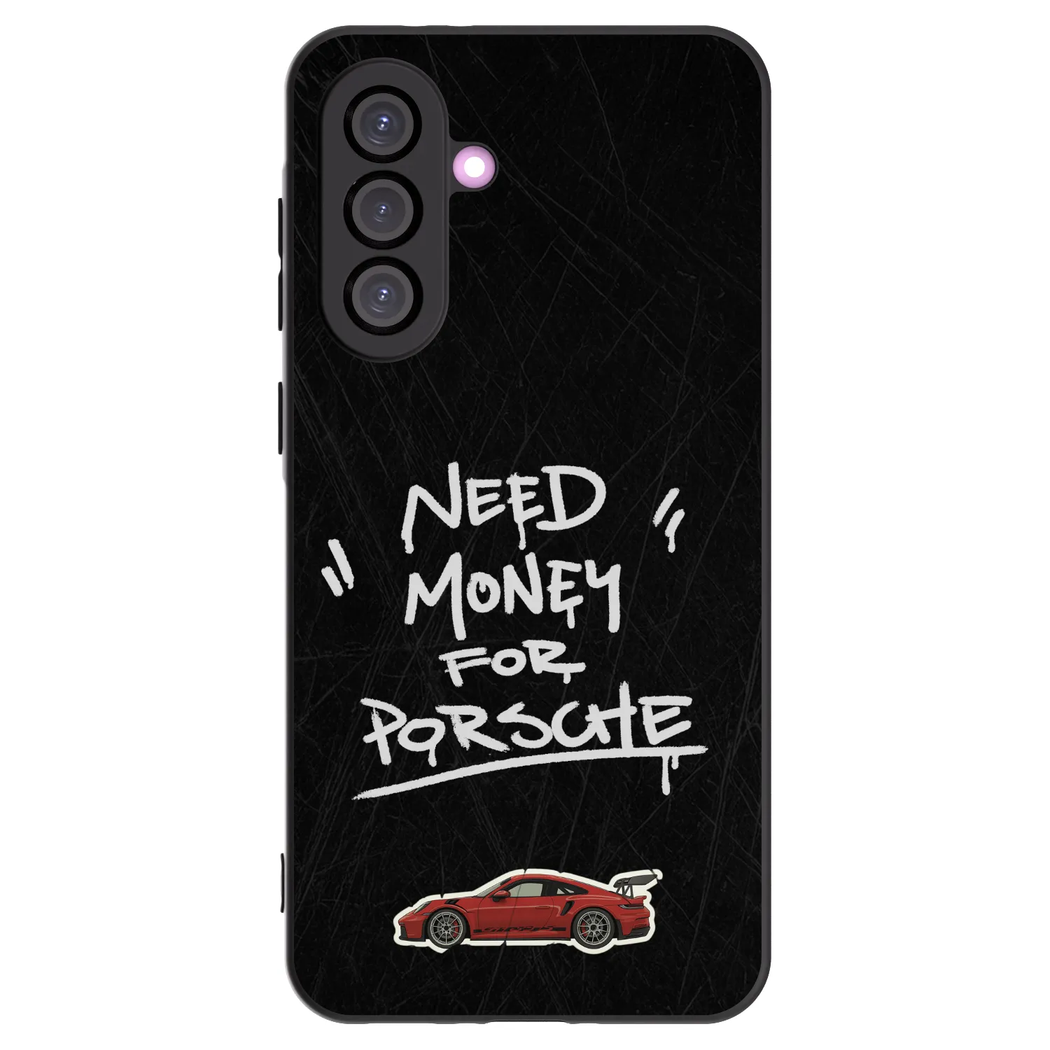 Picasee silikonowe czarne etui na Samsung Galaxy A56 5G A566B - Dark Racer