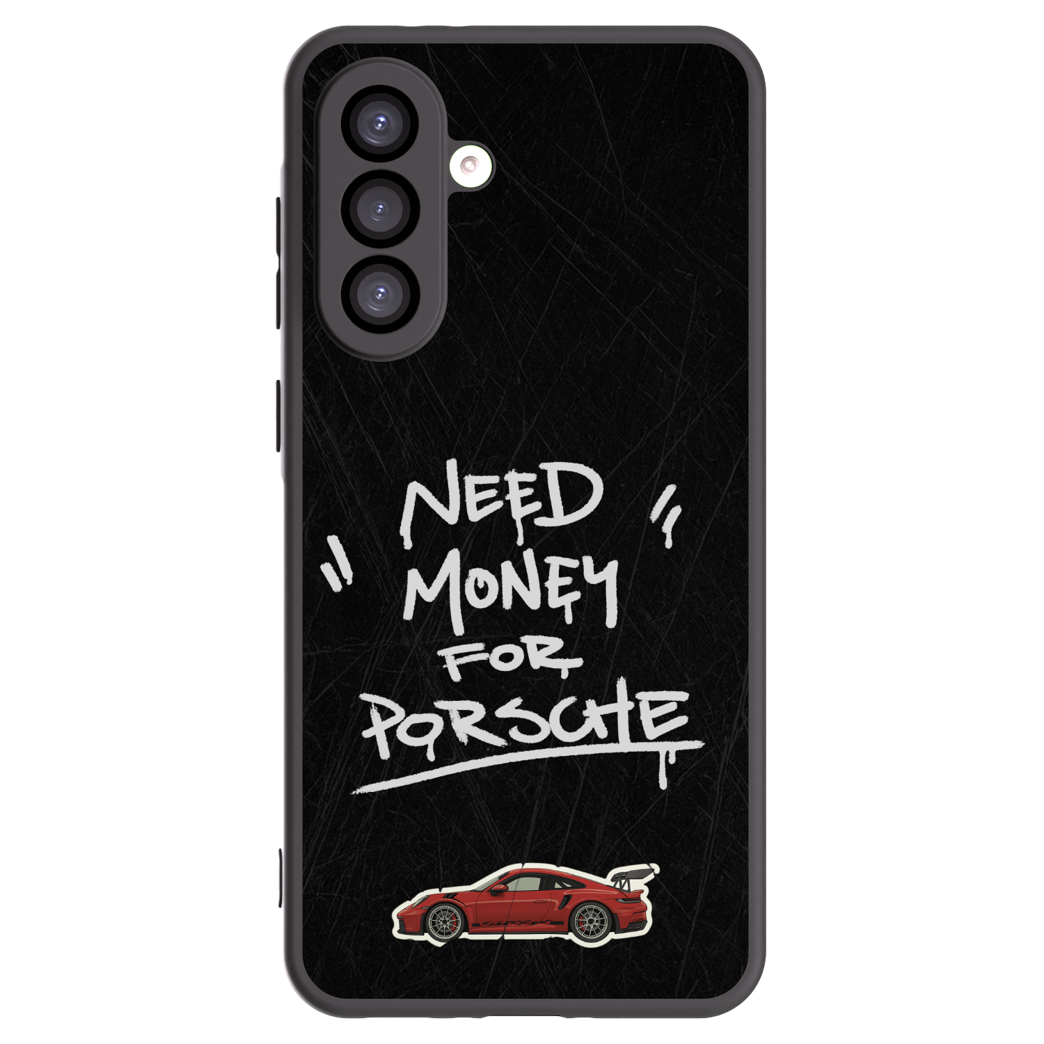 Picasee silikonowe czarne etui na Samsung Galaxy A26 5G A266B - Dark Racer