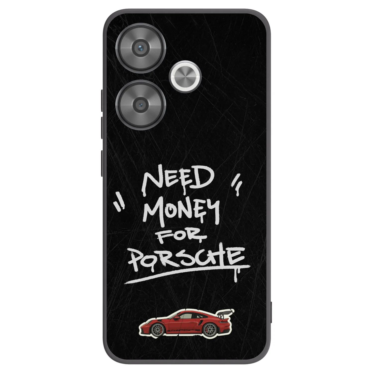 Picasee silikonowe czarne etui na Xiaomi Poco F6 - Dark Racer