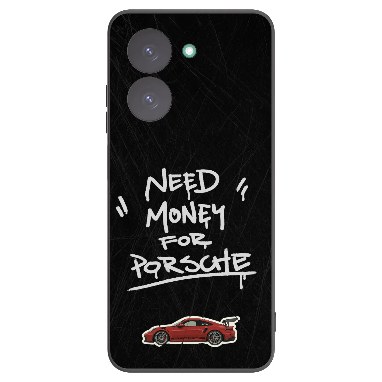 Picasee silikonowe czarne etui na Xiaomi Redmi A5 - Dark Racer