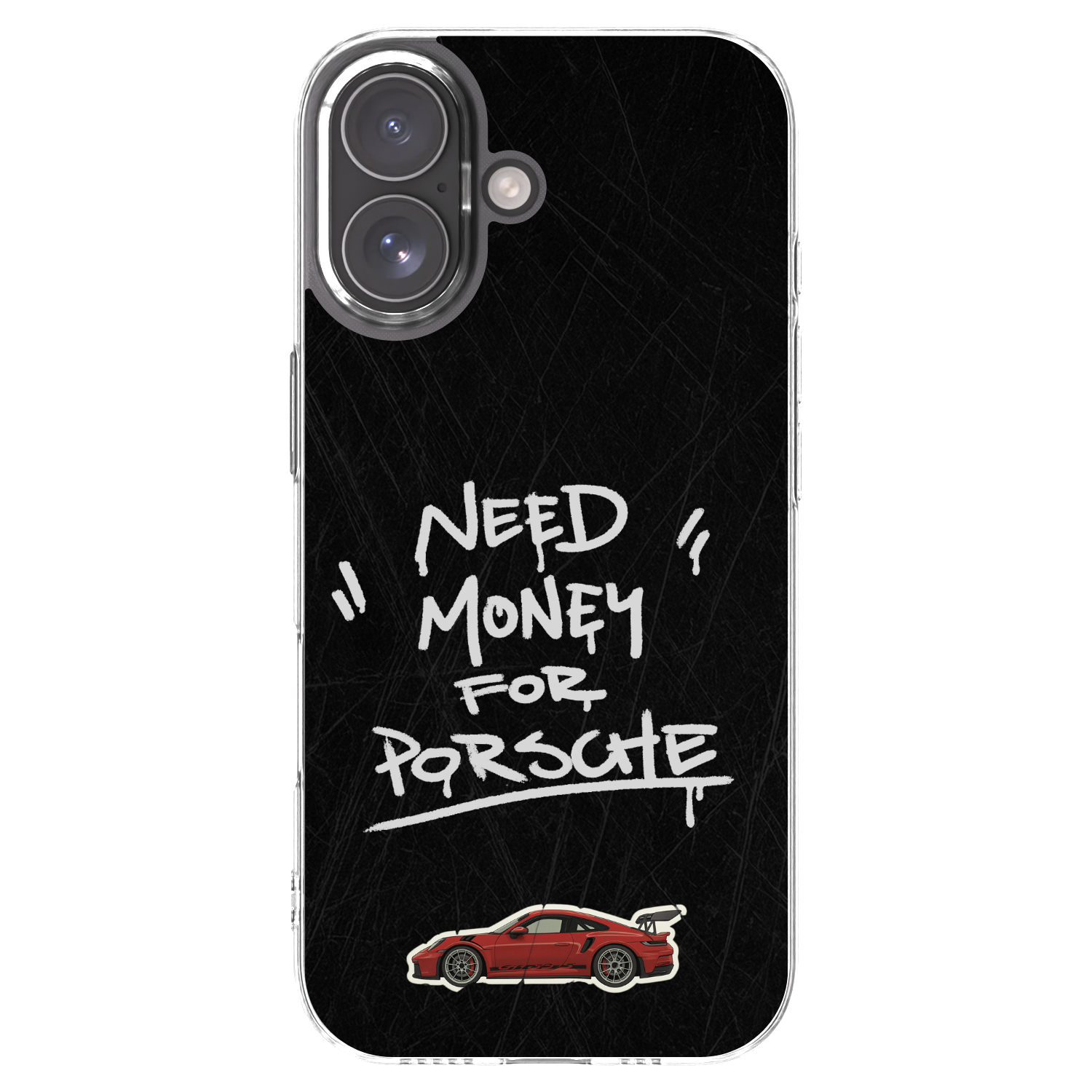 Picasee silikonowe przeźroczyste etui na Apple iPhone 17 - Dark Racer