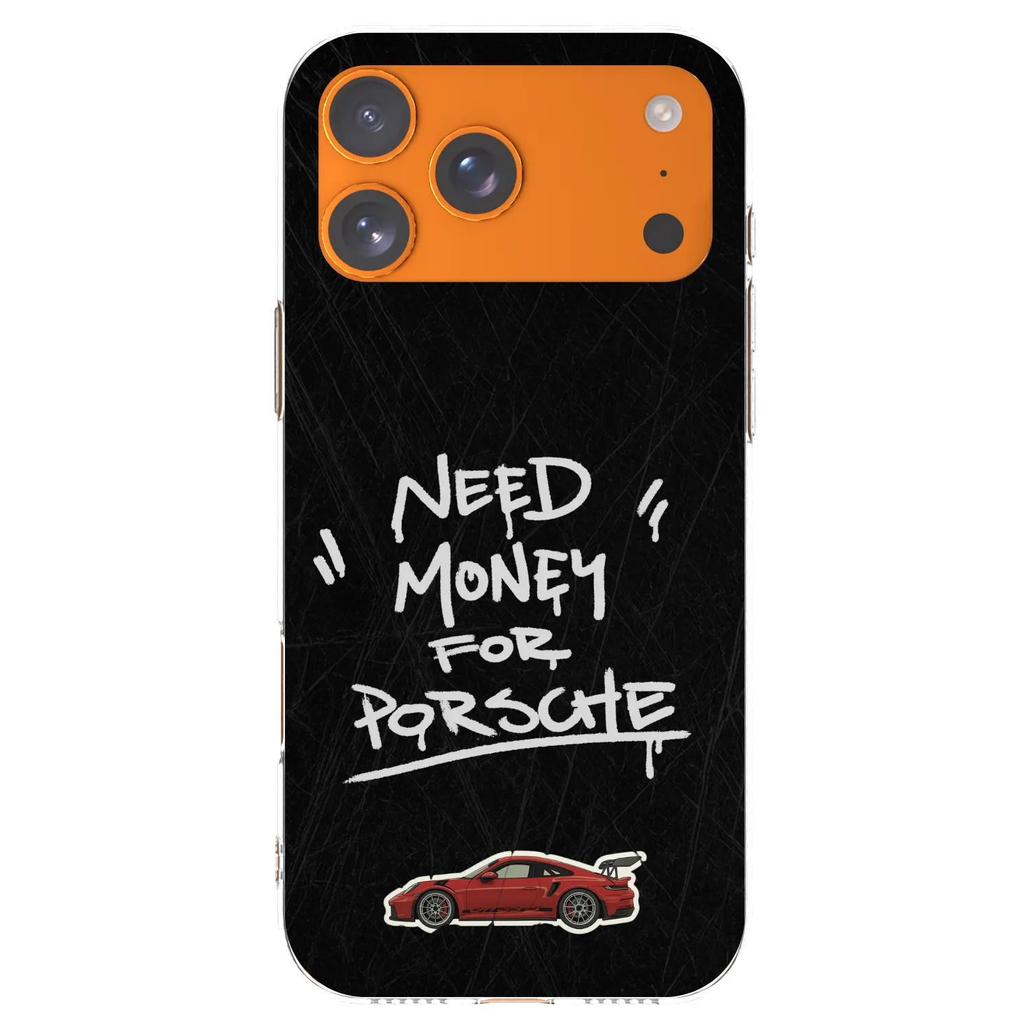 Picasee silikonowe przeźroczyste etui na Apple iPhone 17 Pro Max - Dark Racer