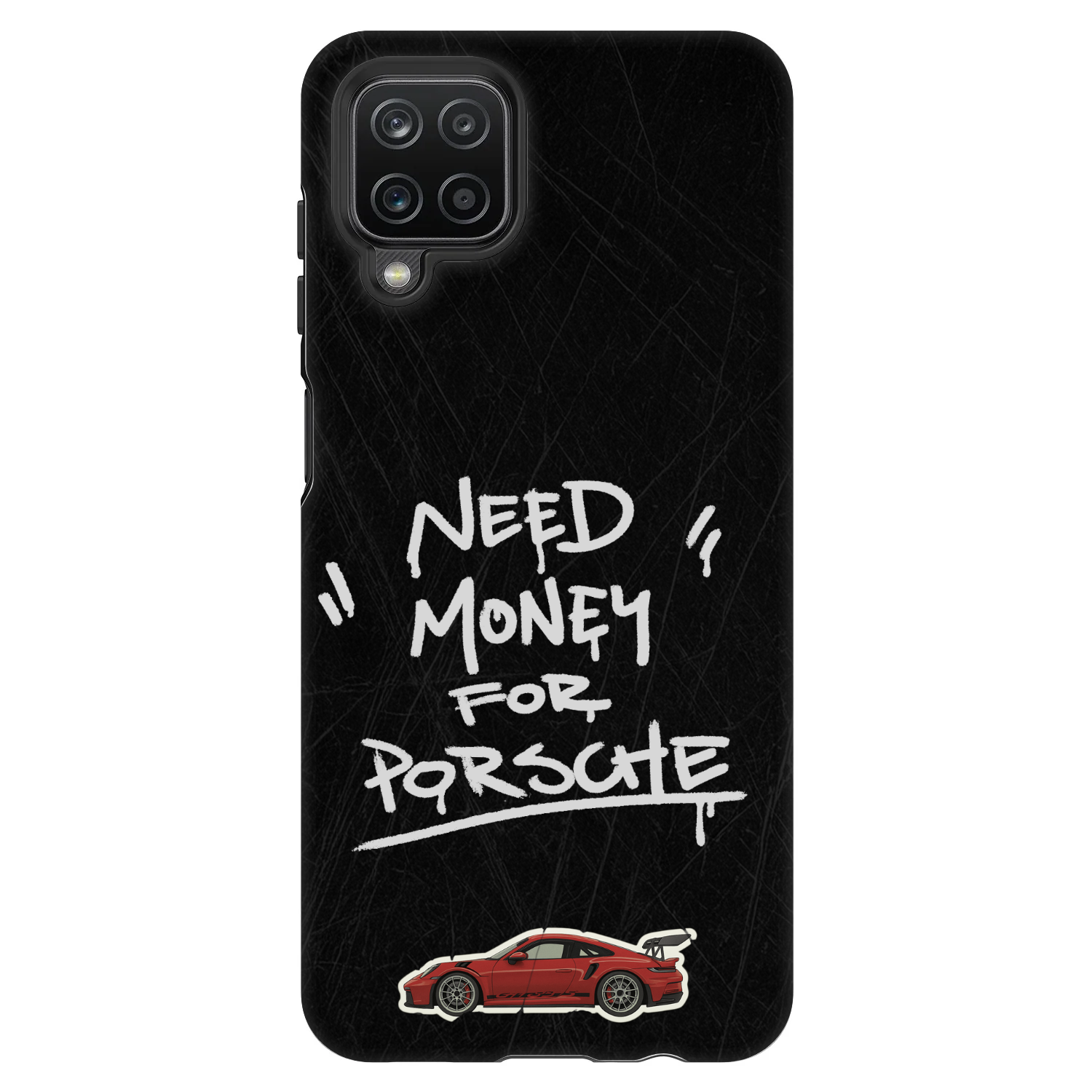 Picasee Fashion Case na Samsung Galaxy A12 A125F - Dark Racer