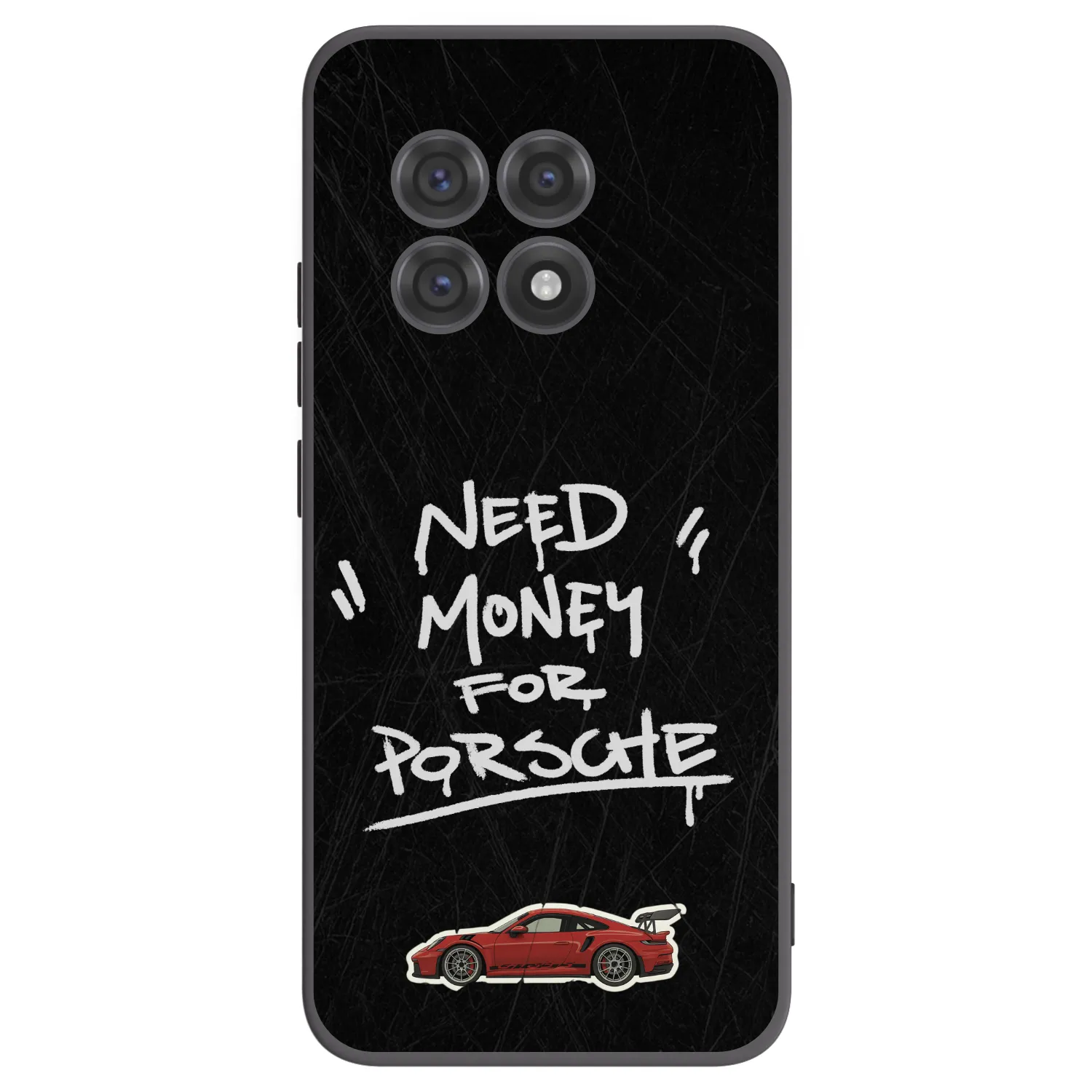 Picasee silikonowe czarne etui na OnePlus 13R 5G - Dark Racer